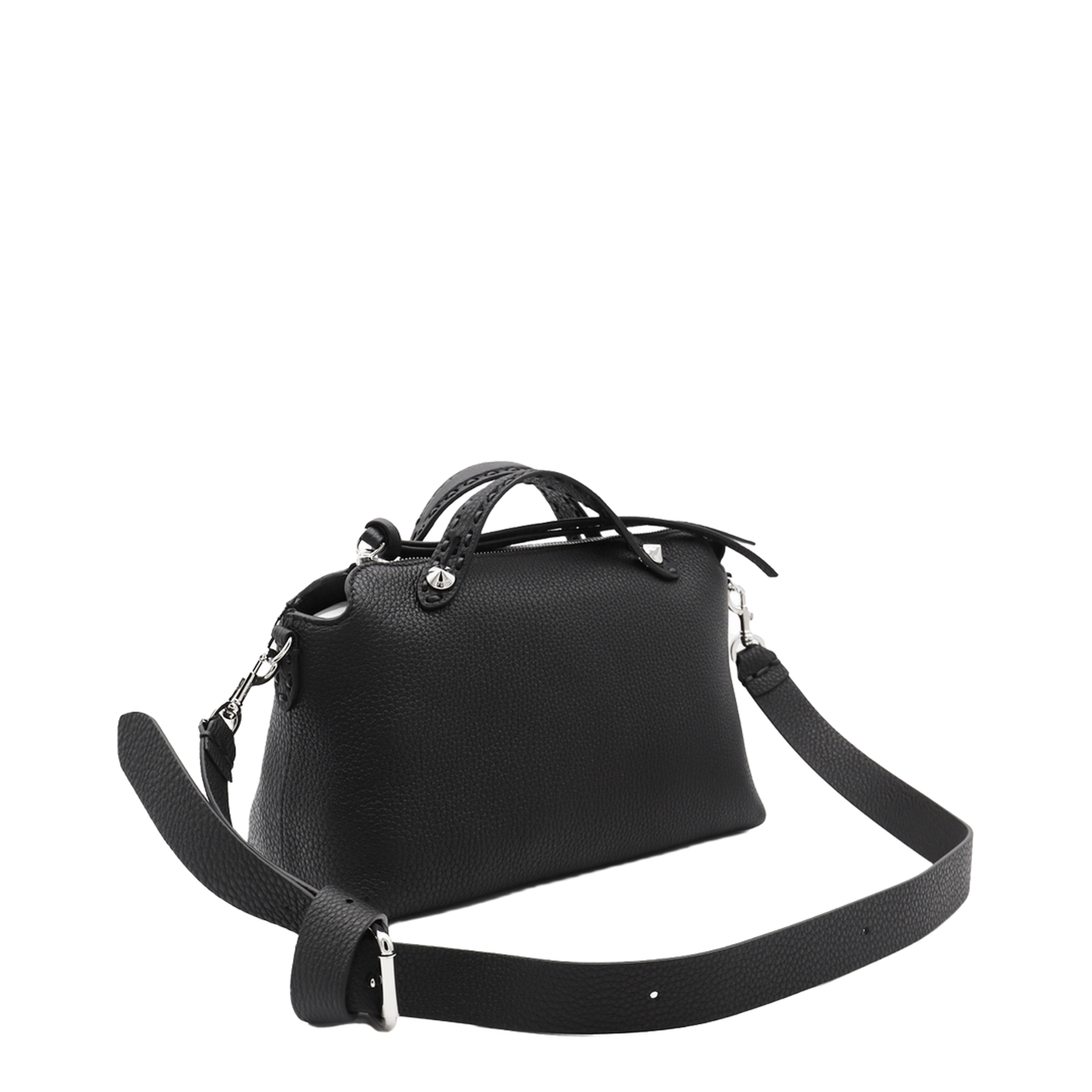 Fendi By The Way Medium Calfskin Handbag - Black