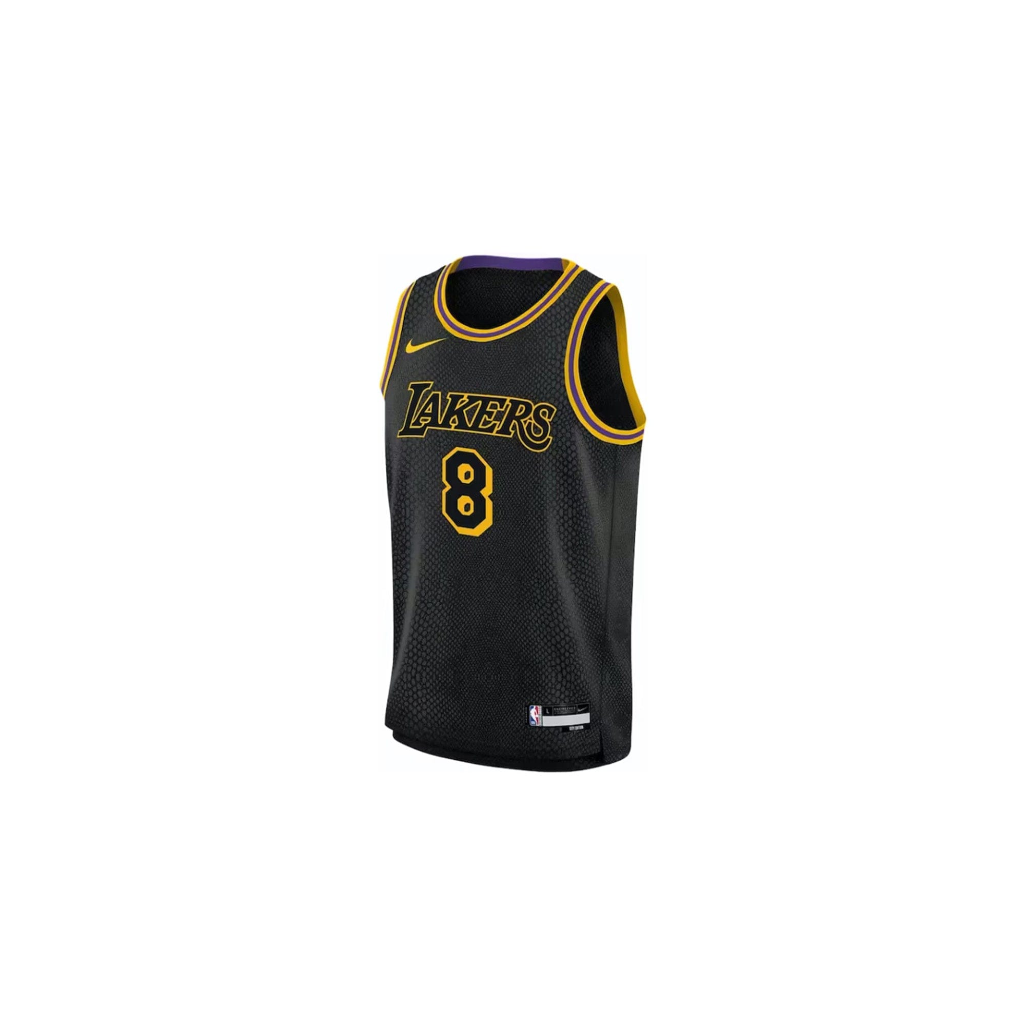 Nike Kobe Mamba Mentality Los Angeles Lakers City Edition Swingman Jersey Black FW23 (2023)