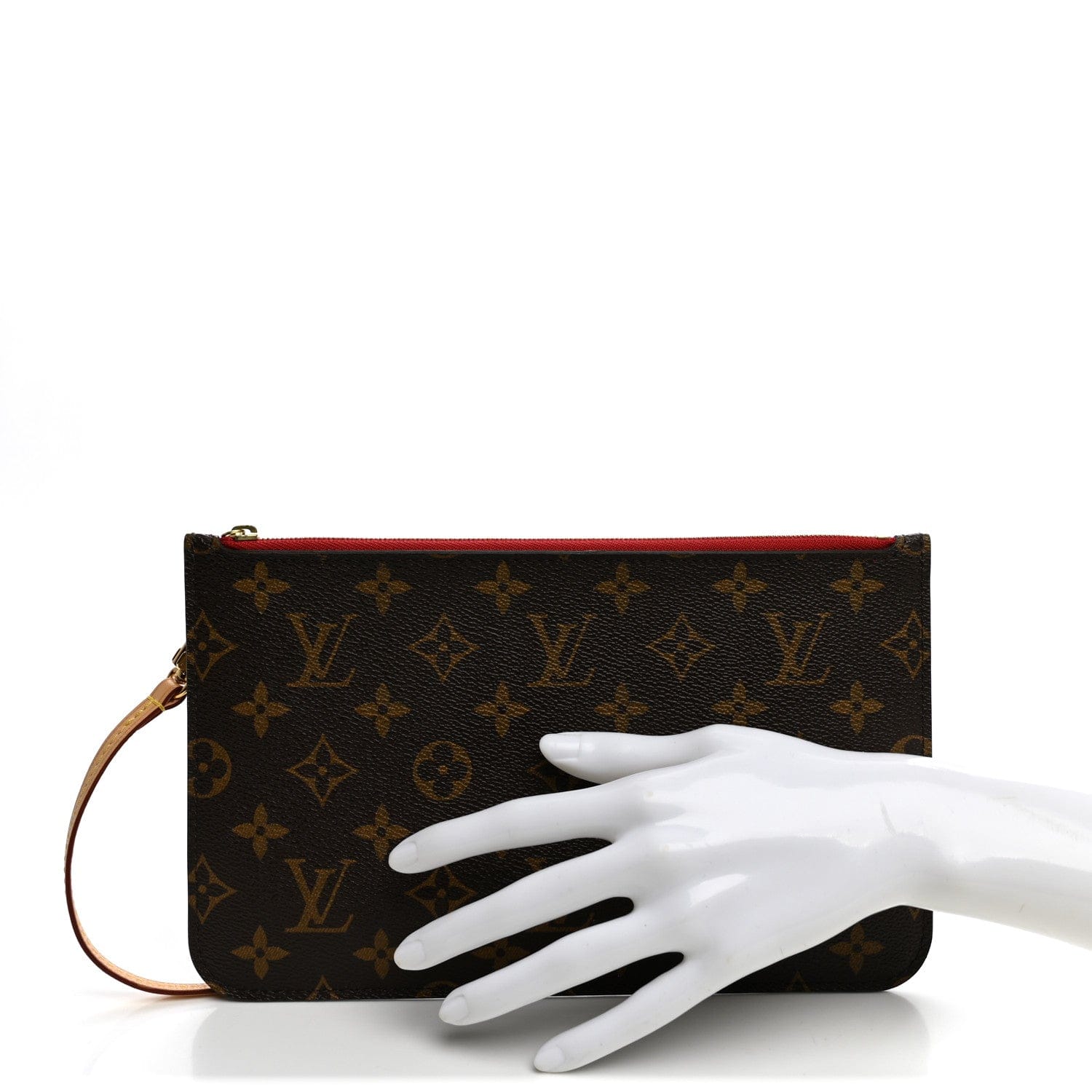 Louis Vuitton Monogram Neverfull MM GM Pochette Cherry