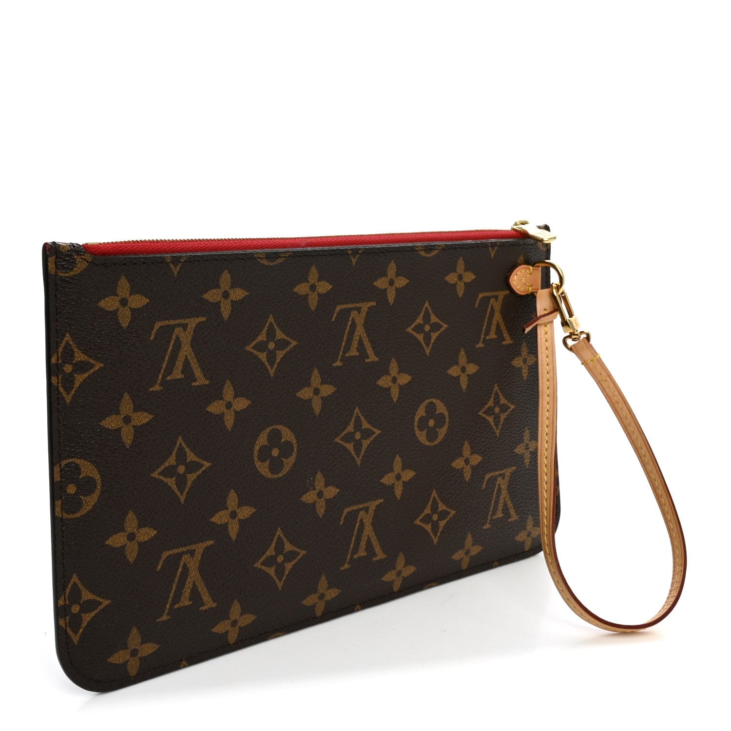 Louis Vuitton Monogram Neverfull MM GM Pochette Cherry