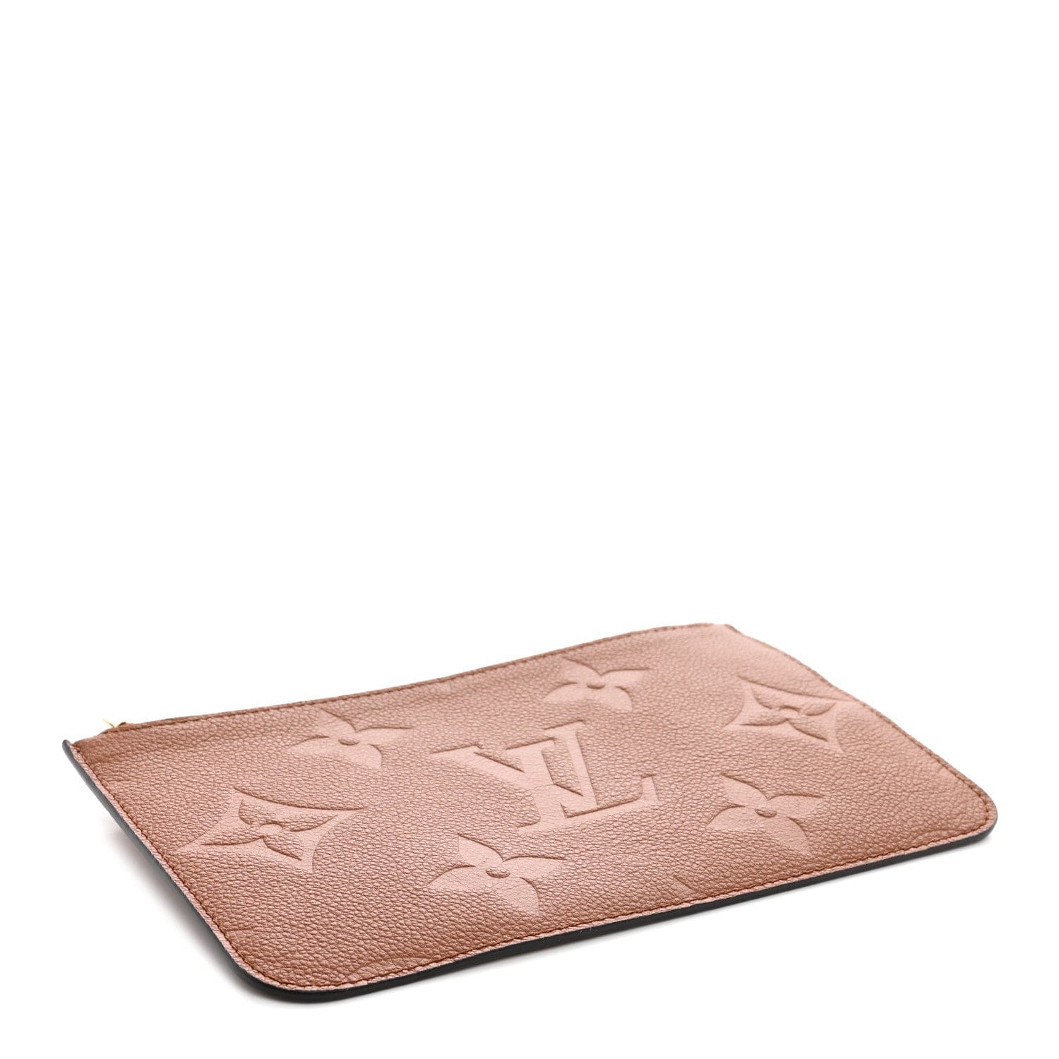 Louis Vuitton Empreinte Monogram Giant Neverfull MM Pochette Caramel