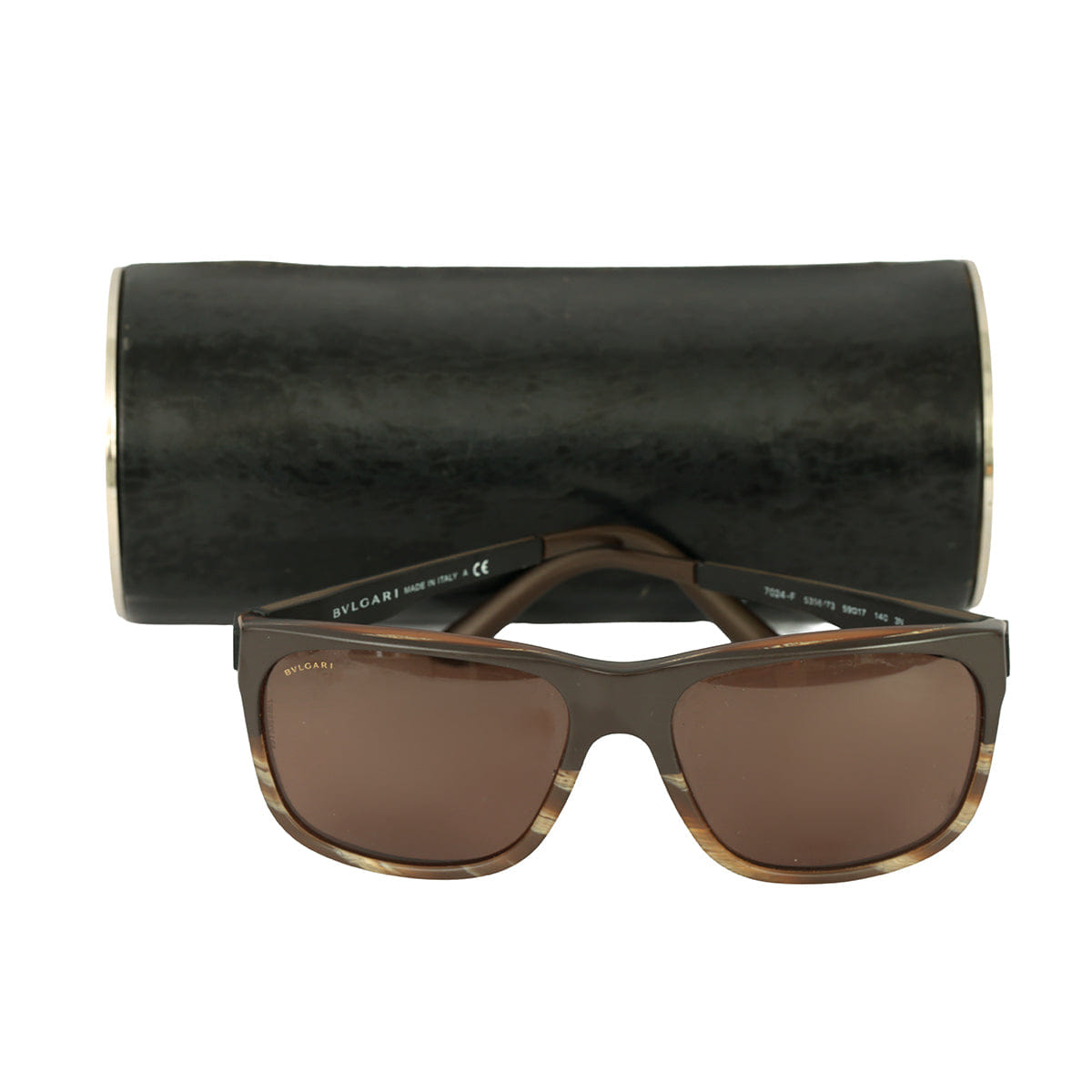 BVLGARI DIAGONO BV7024 SQUARE ACETATE SUNGLASSES