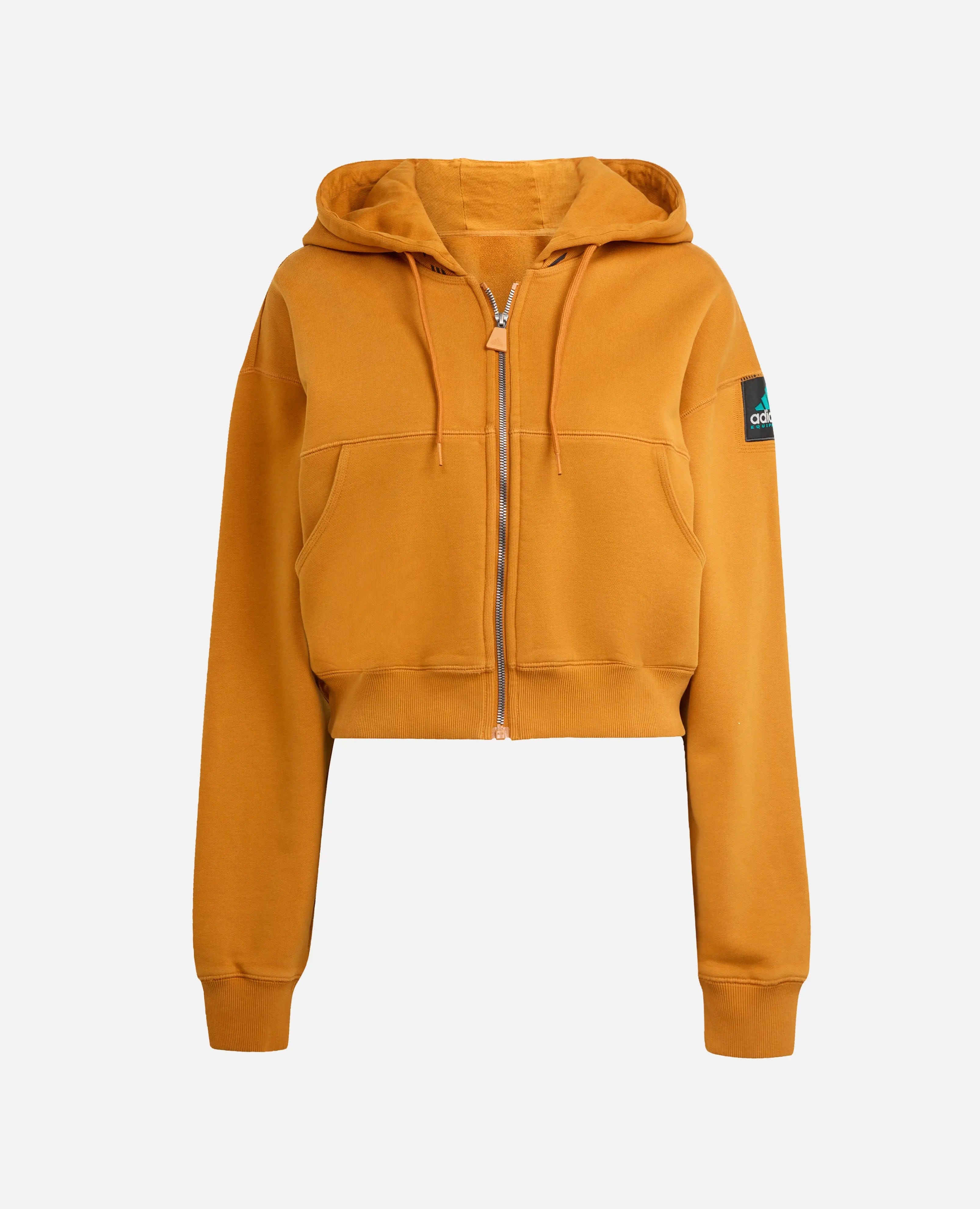 adidas Equipment Cropped Hoodie (Craft Ochre)