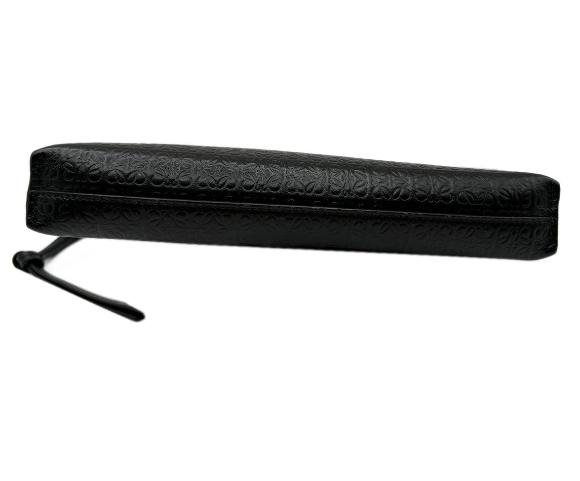 Loewe Black Embossed Mini Repeat T Pouch