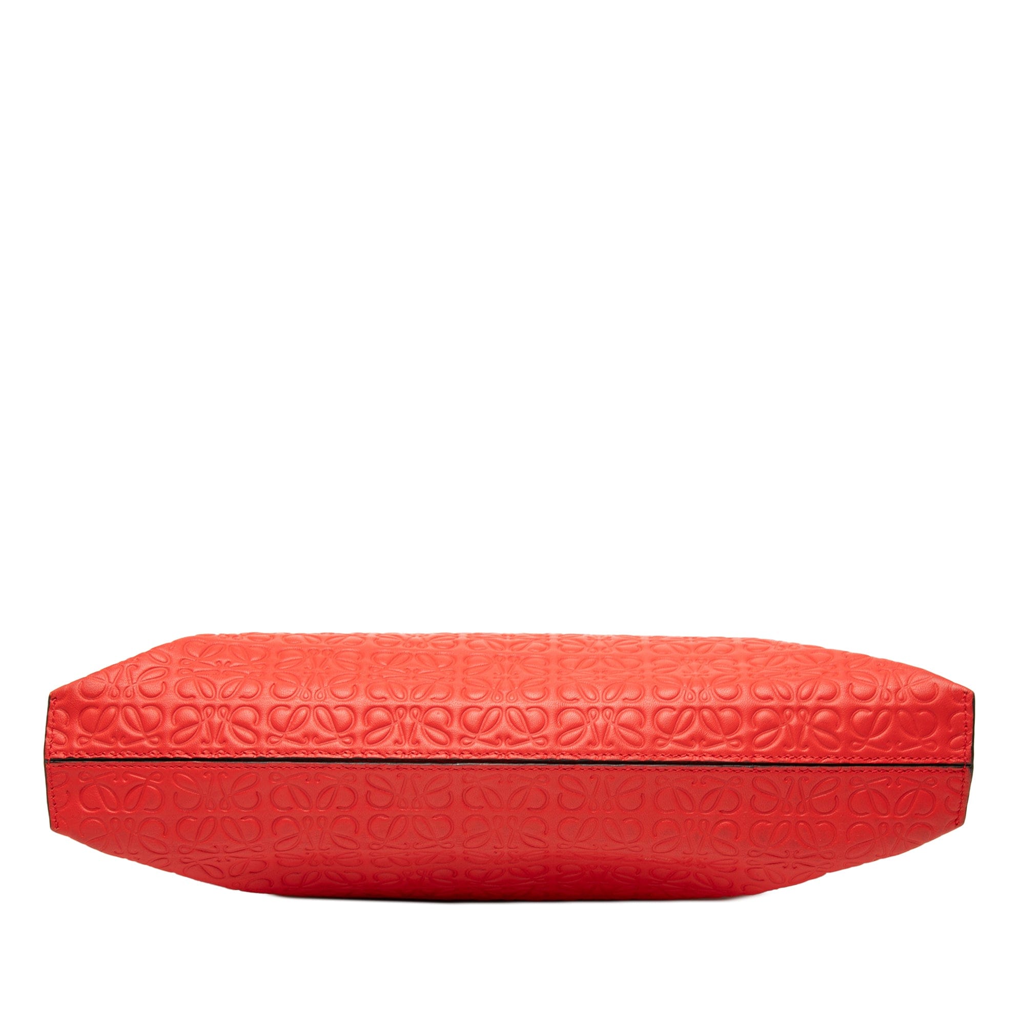 Loewe Embossed Calfskin Anagram Repeat T Pouch