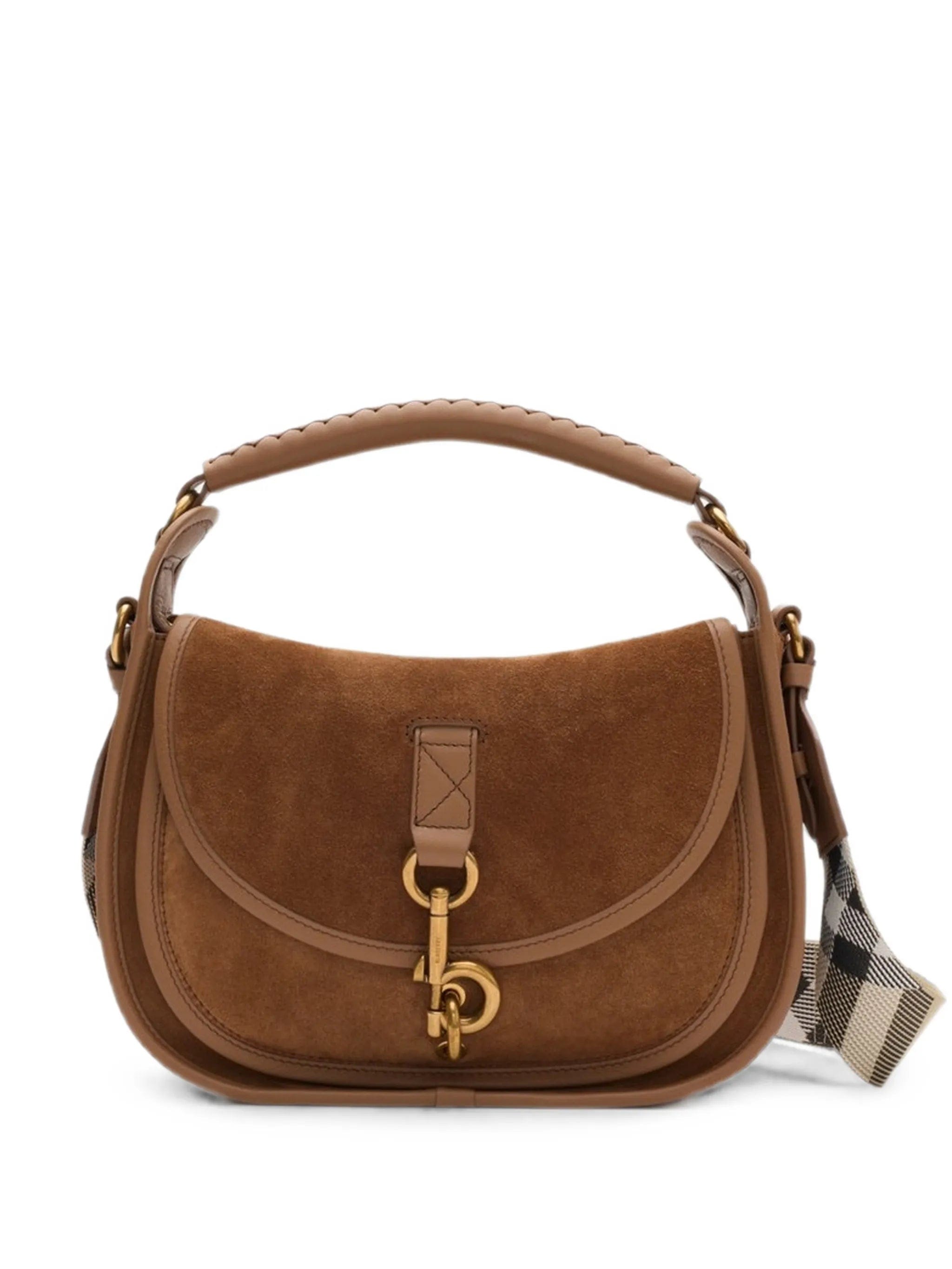 Burberry small B - clip cross body bag