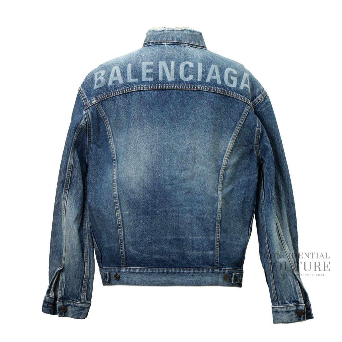 Balenciaga Blue Denim Jacket FR 34 | UK 6 | US 2