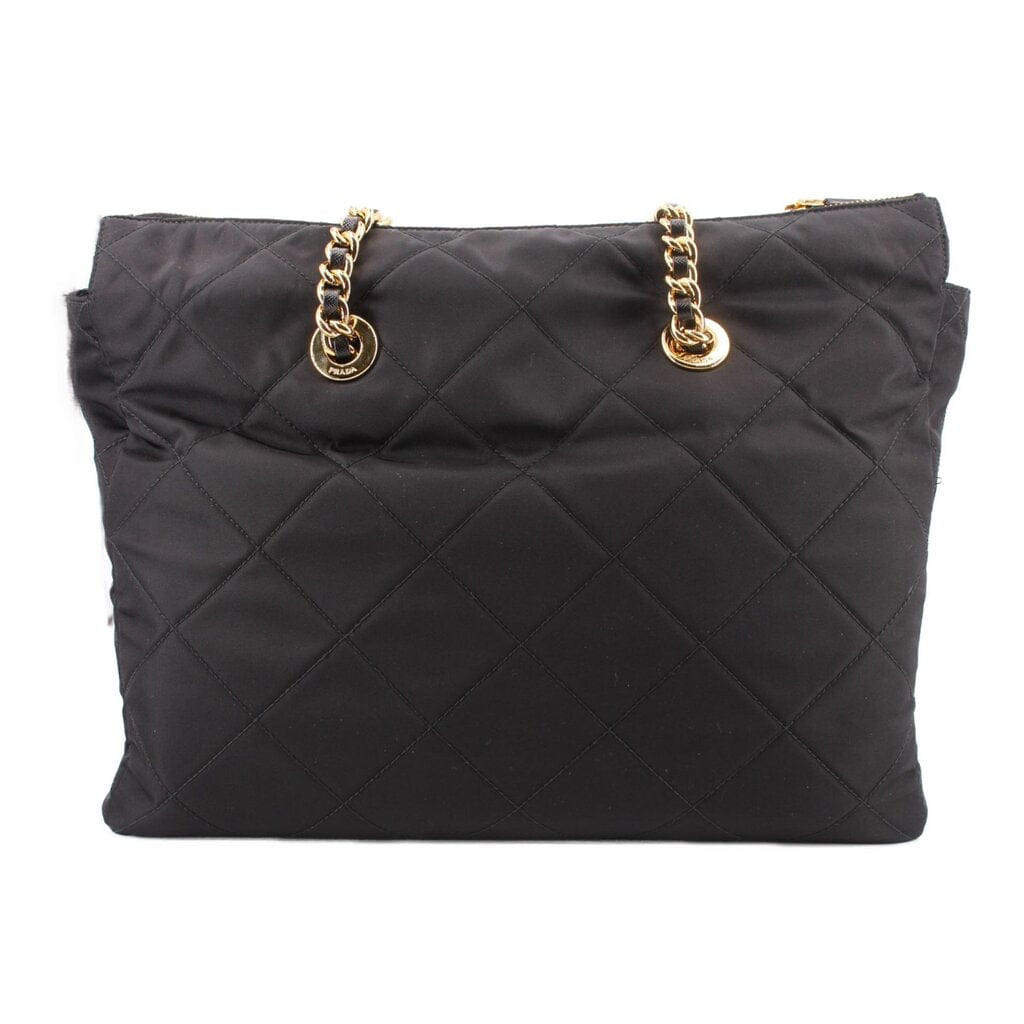 Prada RE EDITION CHAIN TOTES BLACK