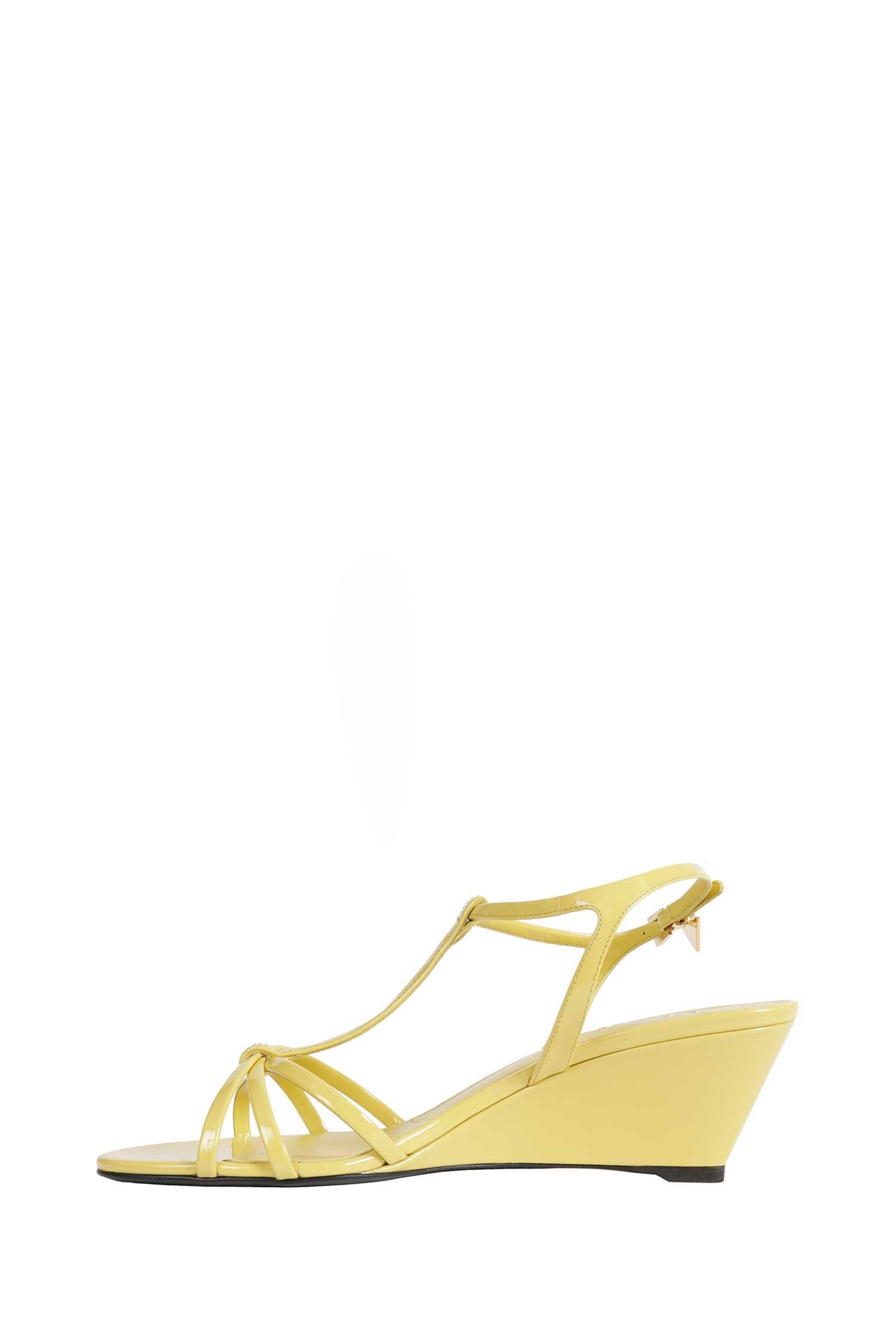 Prada Patent Leather Sandals