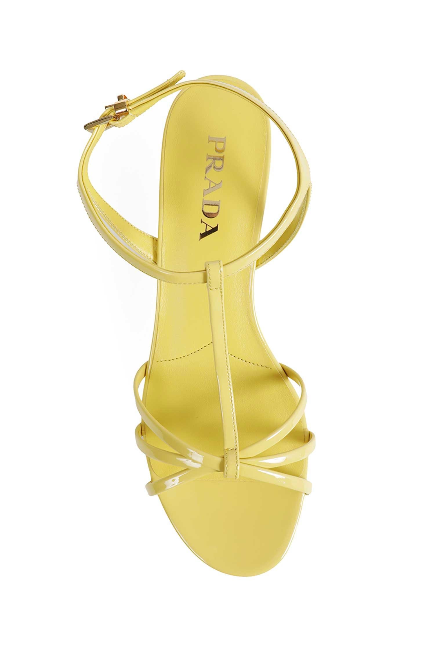 Prada Patent Leather Sandals