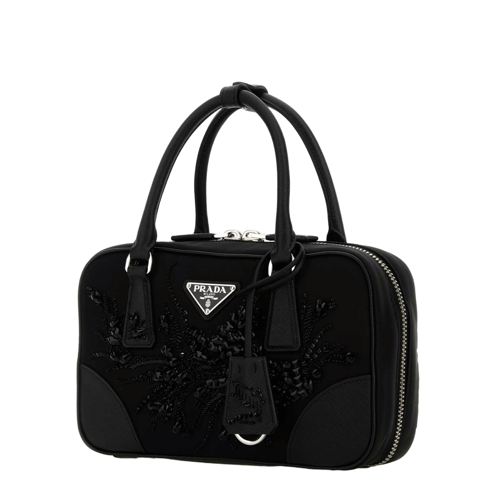 Prada Re - Edition 1978 Mini Nylon & Leather Two - Handle Bag - Nero1