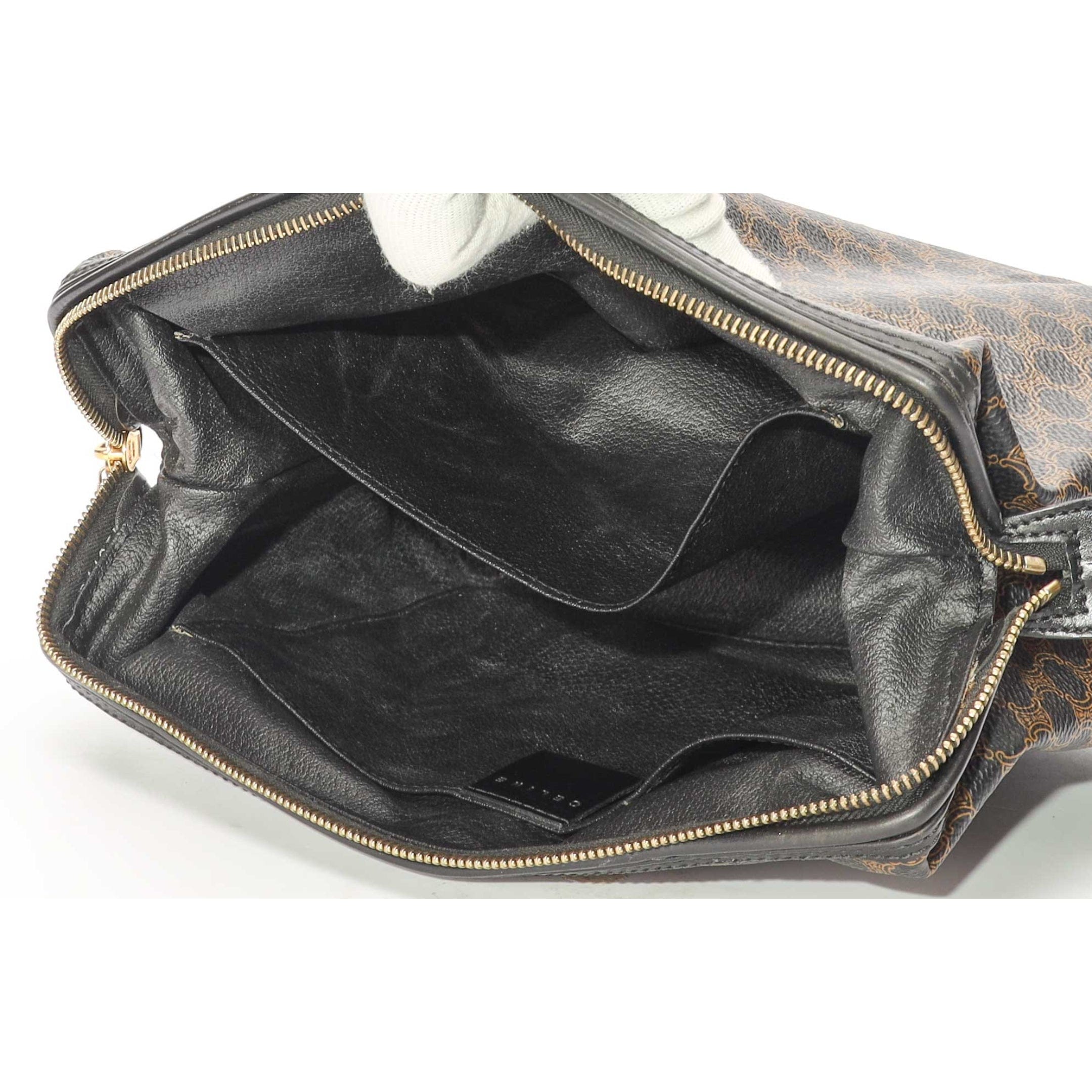 Celine Vintage Triomphe Toiletry Pouch