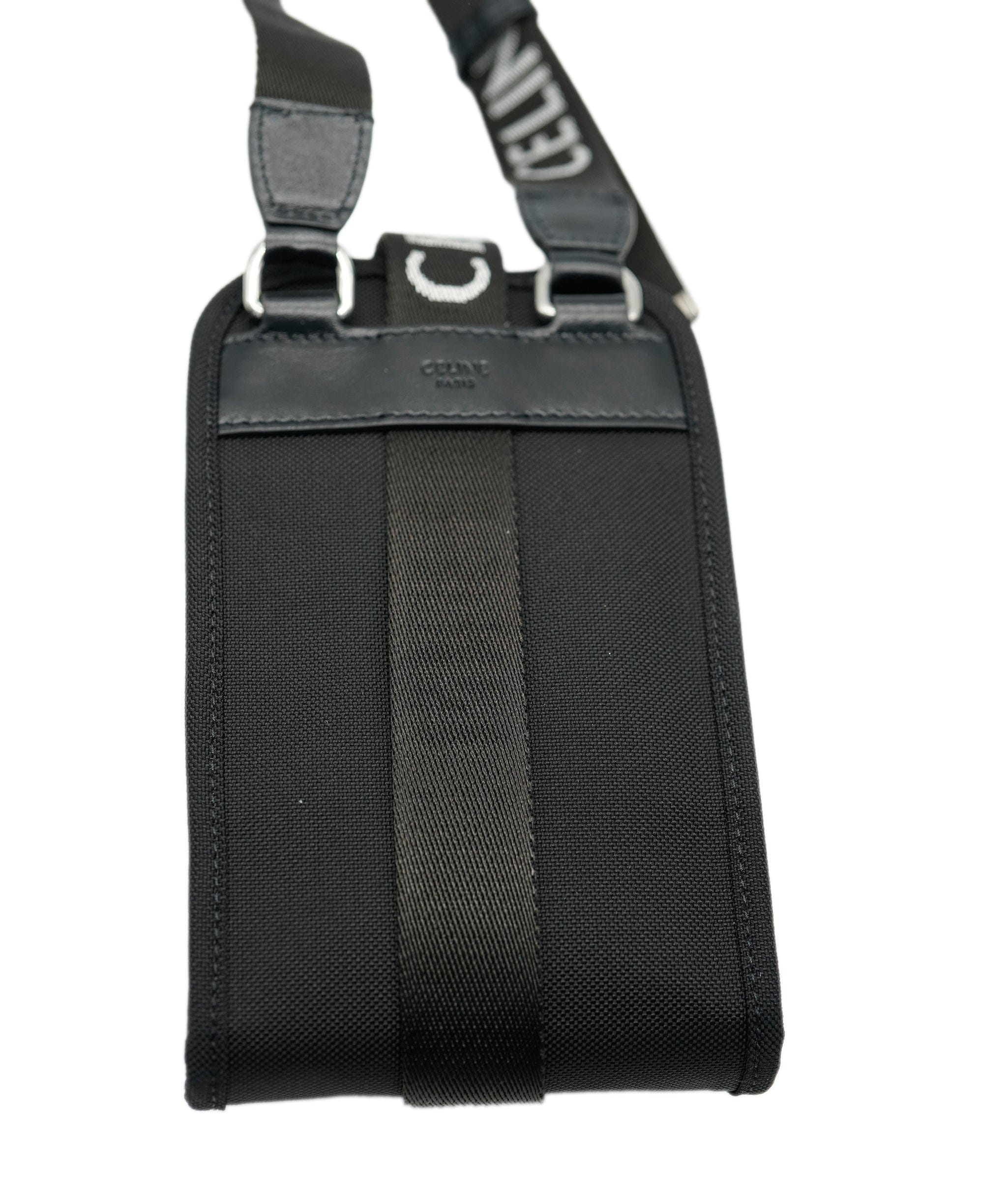 Celine Black Trekking Phone Pouch AJL0172