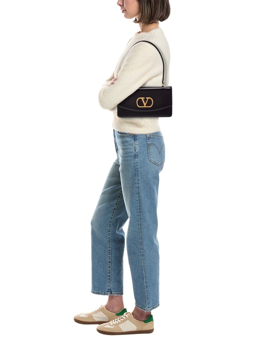 Valentino Leather Shoulder Bag