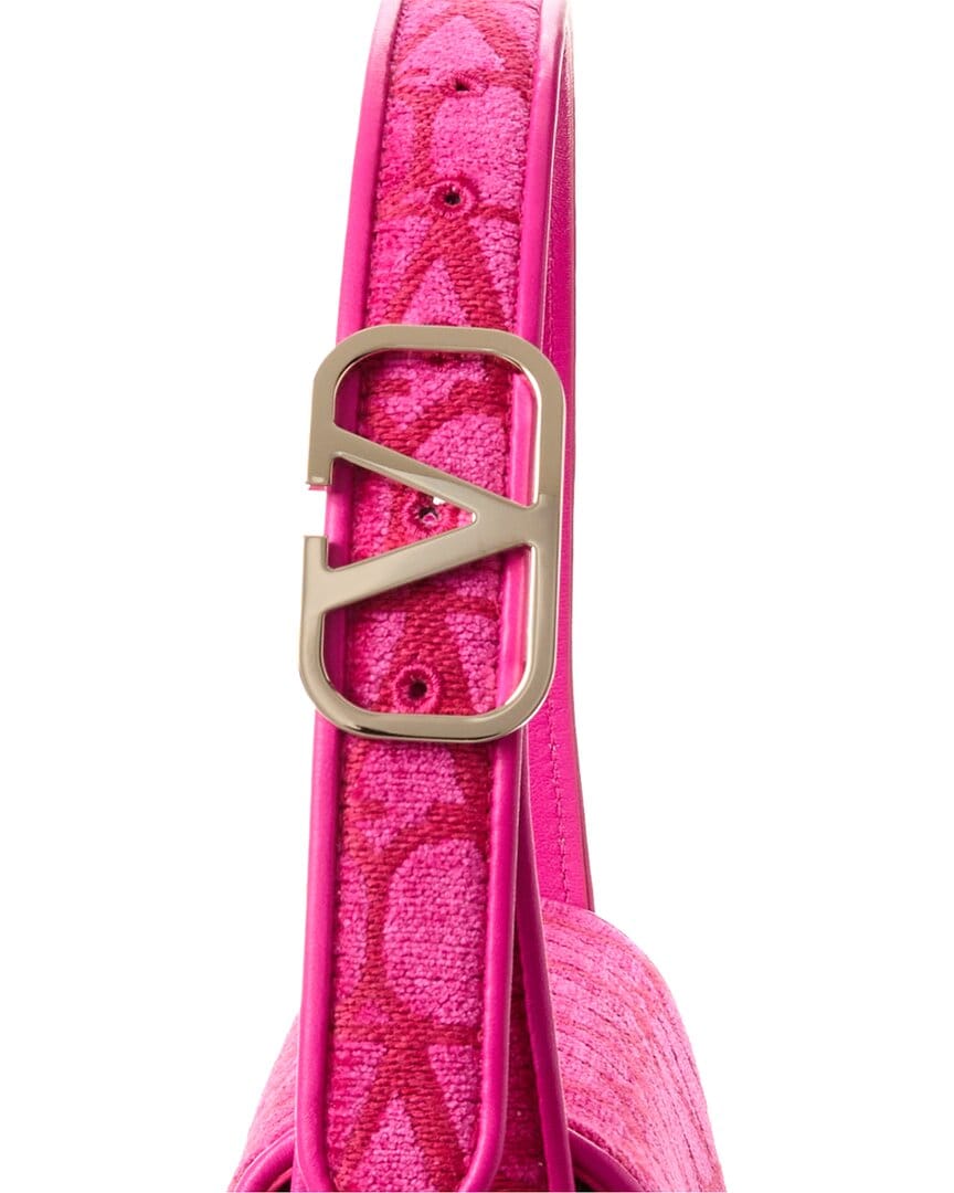 Valentino Toile Iconographe Le Grand Deuxieme Petite Leather Shoulder Bag