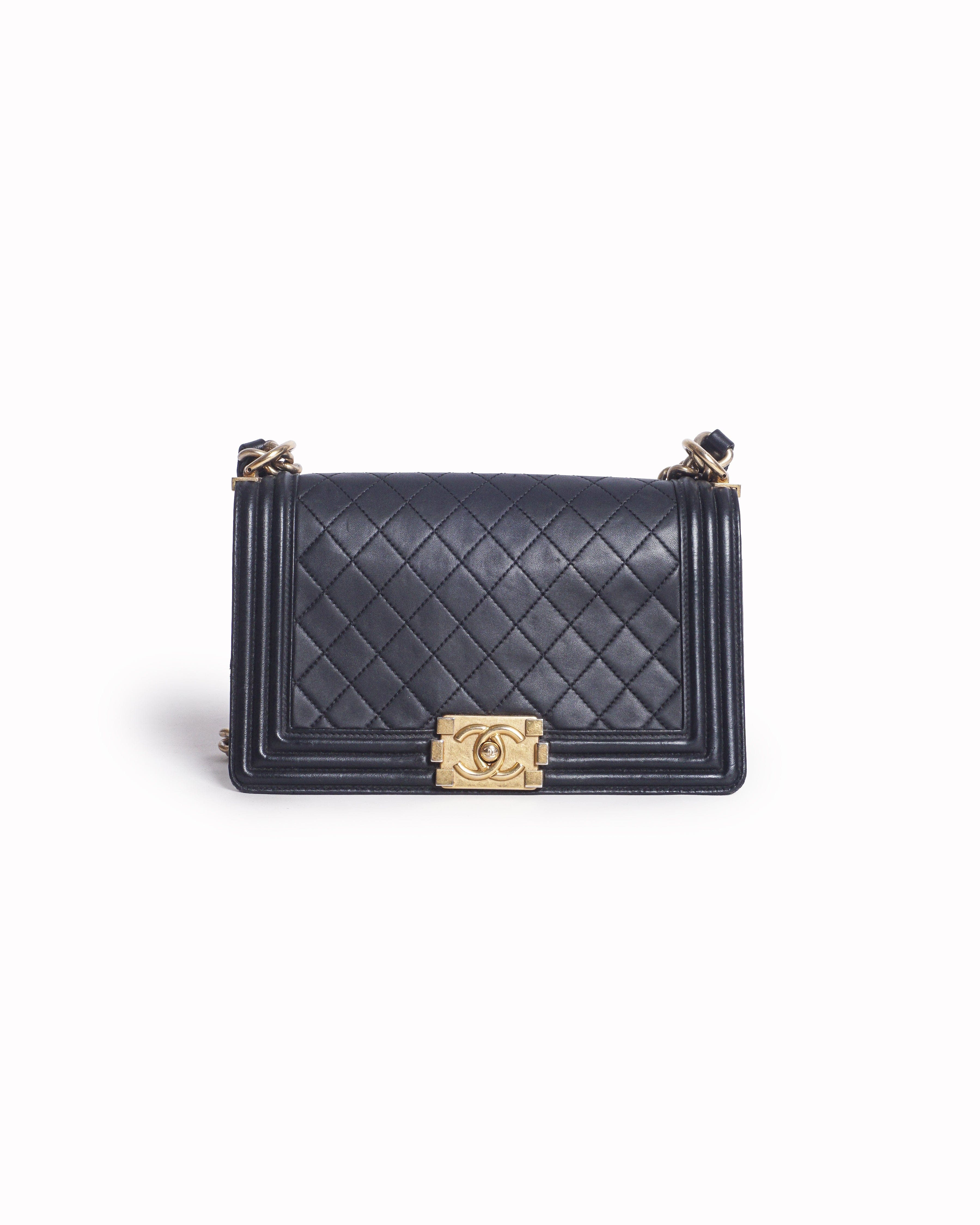Chanel Boy Quilted Medium Shoulder Bag