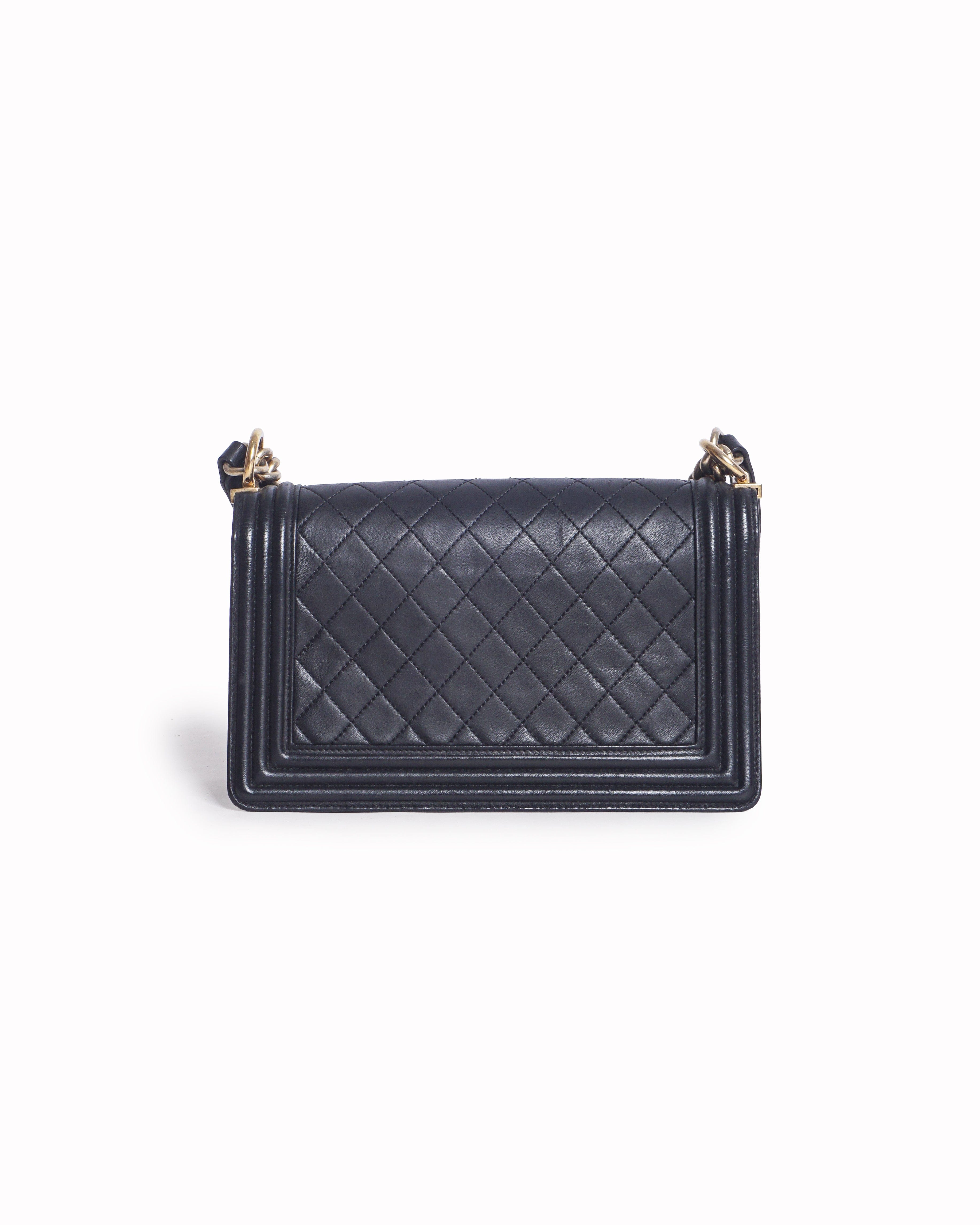 Chanel Boy Quilted Medium Shoulder Bag