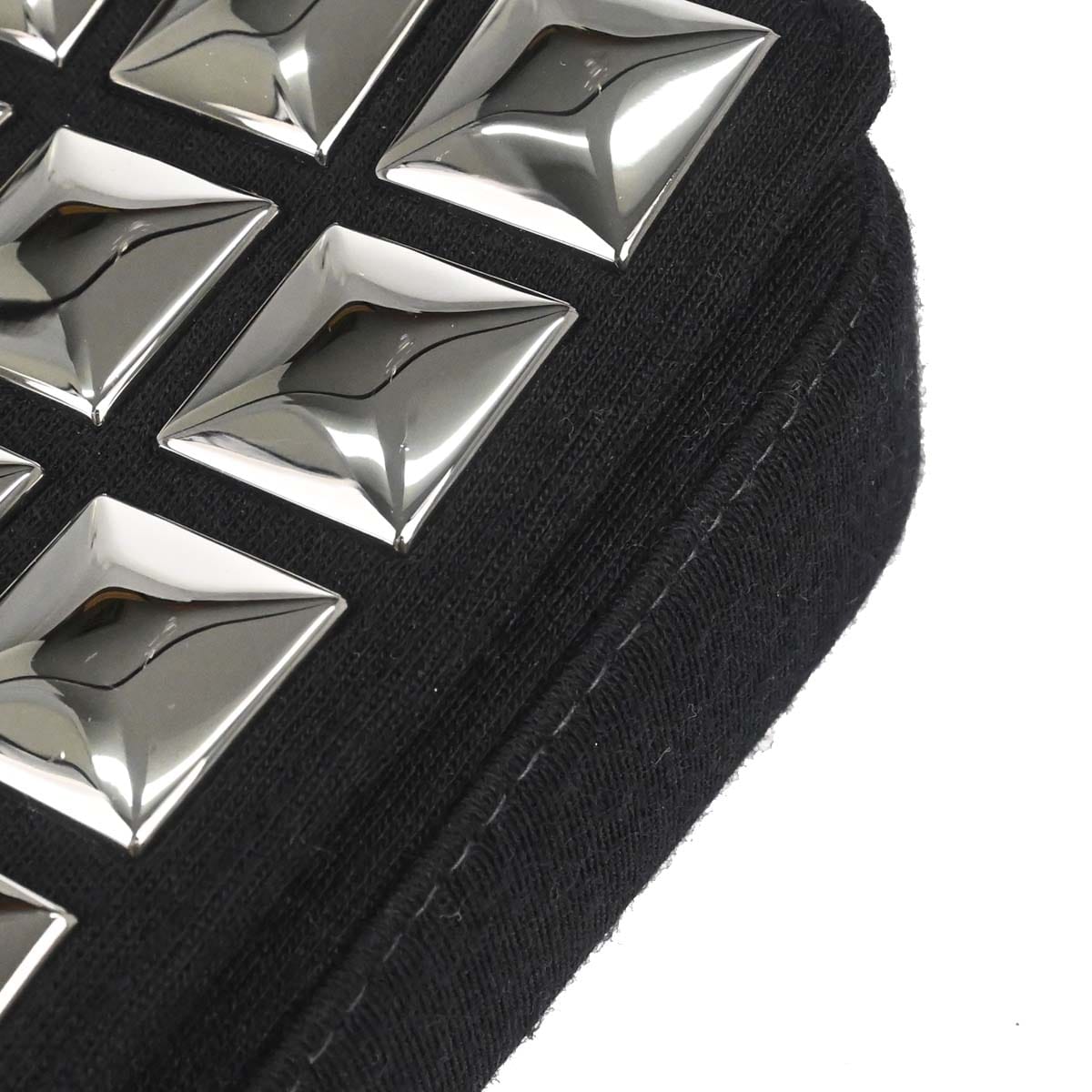 Chanel 2003 - 2004 Black Cotton Ice Cube Shoulder Bag