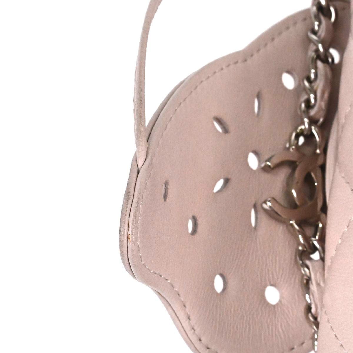 Chanel 2008 - 2009 Light Pink Lambskin Butterfly Shoulder Bag