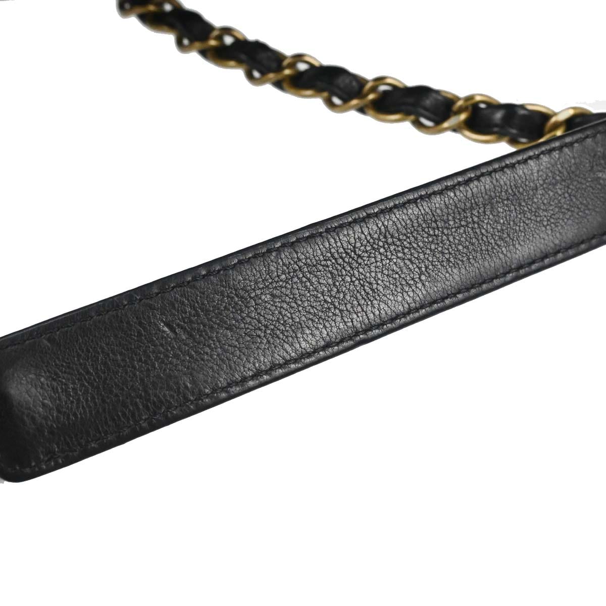 Chanel 2010 - 2011 Black Embossed Calfskin Icon Drawstring Bucket Shoulder Bag