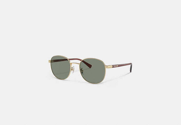 Coach Metal Round Sunglasses