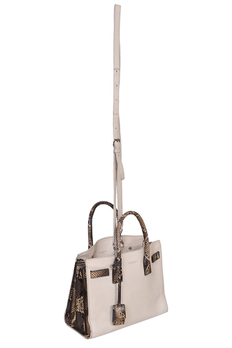 Saint Laurent Python Trim Sac De Jour