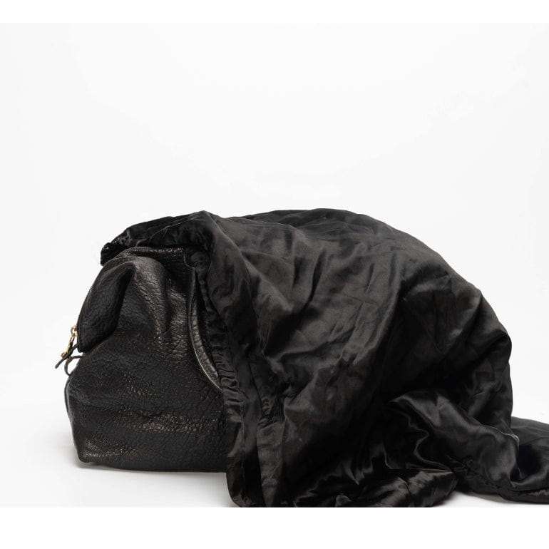 Saint Laurent Yves Saint Laurent Black Leather Easy Y Boston Bag