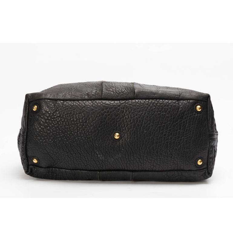 Saint Laurent Yves Saint Laurent Black Leather Easy Y Boston Bag