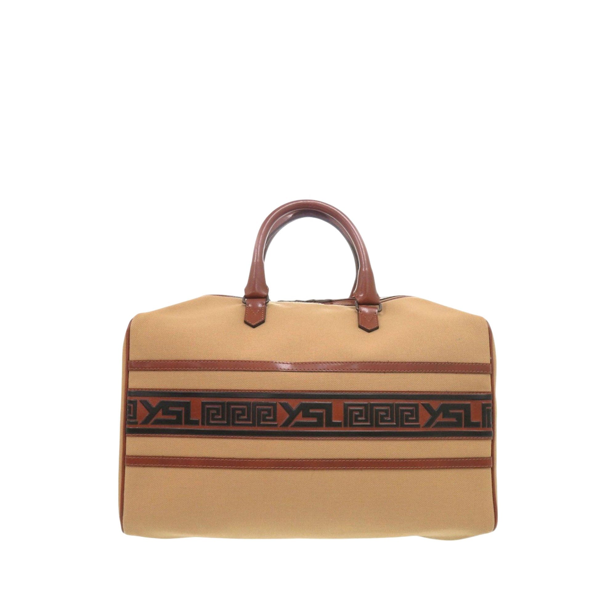 Saint Laurent Canvas Boston Bag
