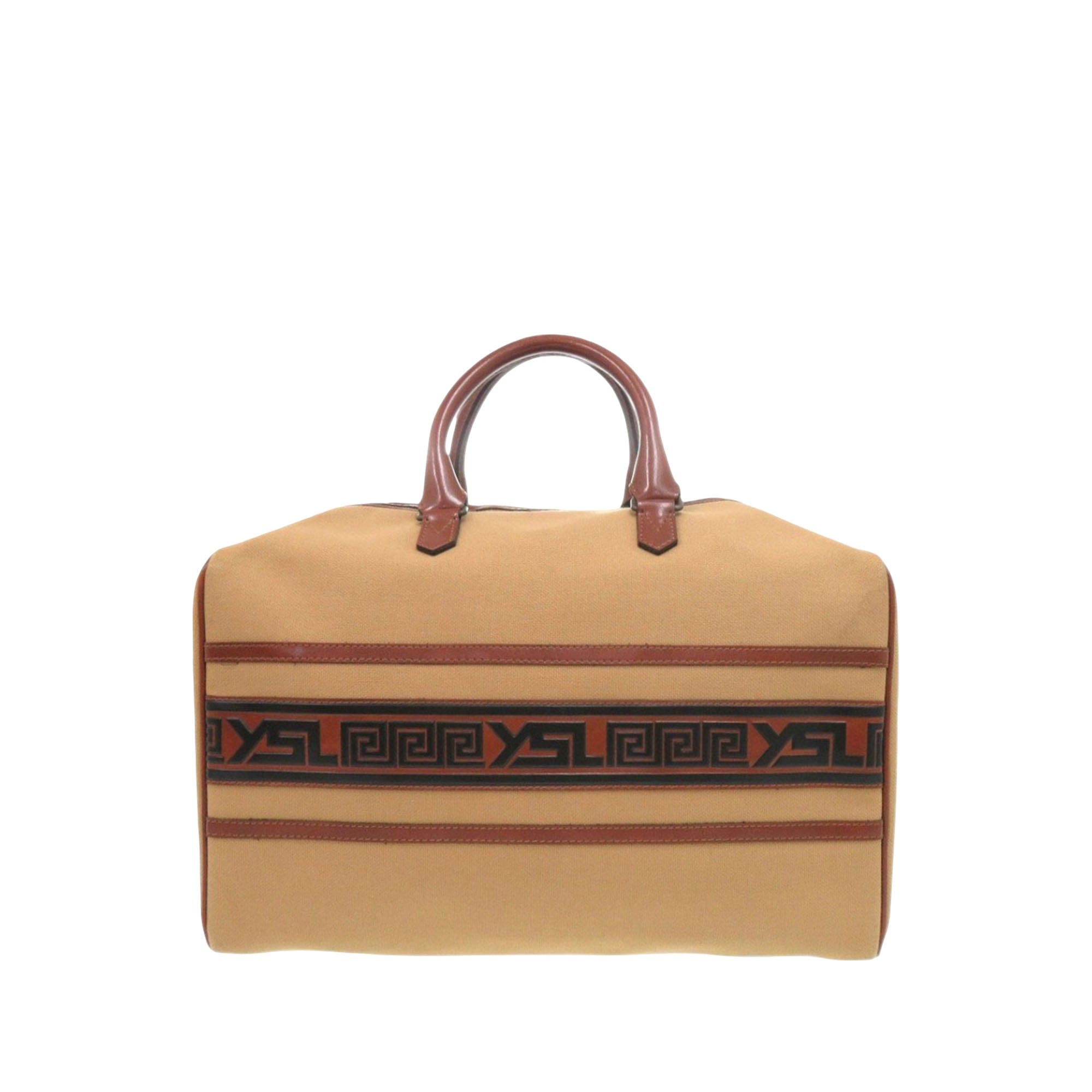 Saint Laurent Canvas Boston Bag