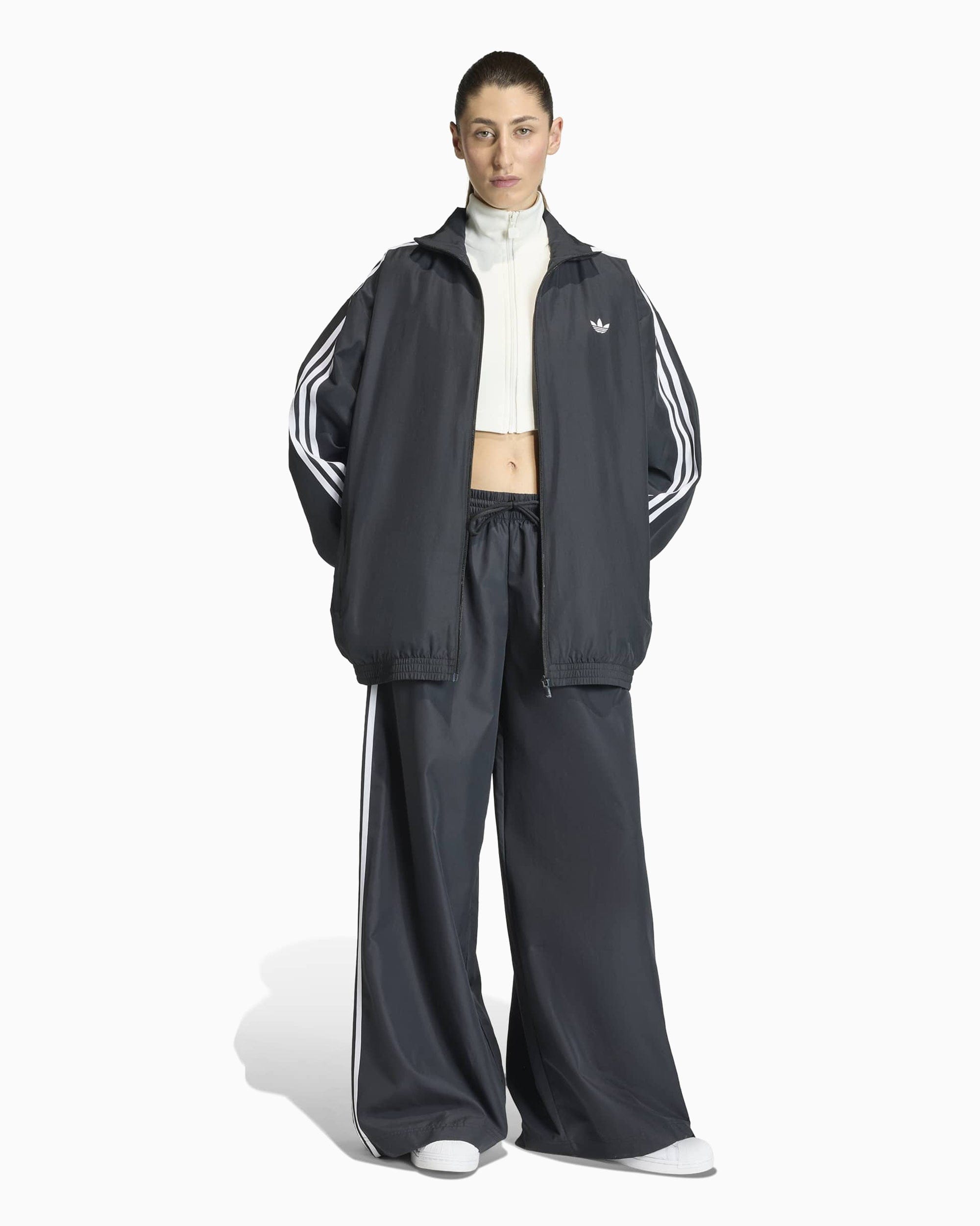 adidas Pantalones Wide Leg adidas Originals Firebird Adilenium para mujer