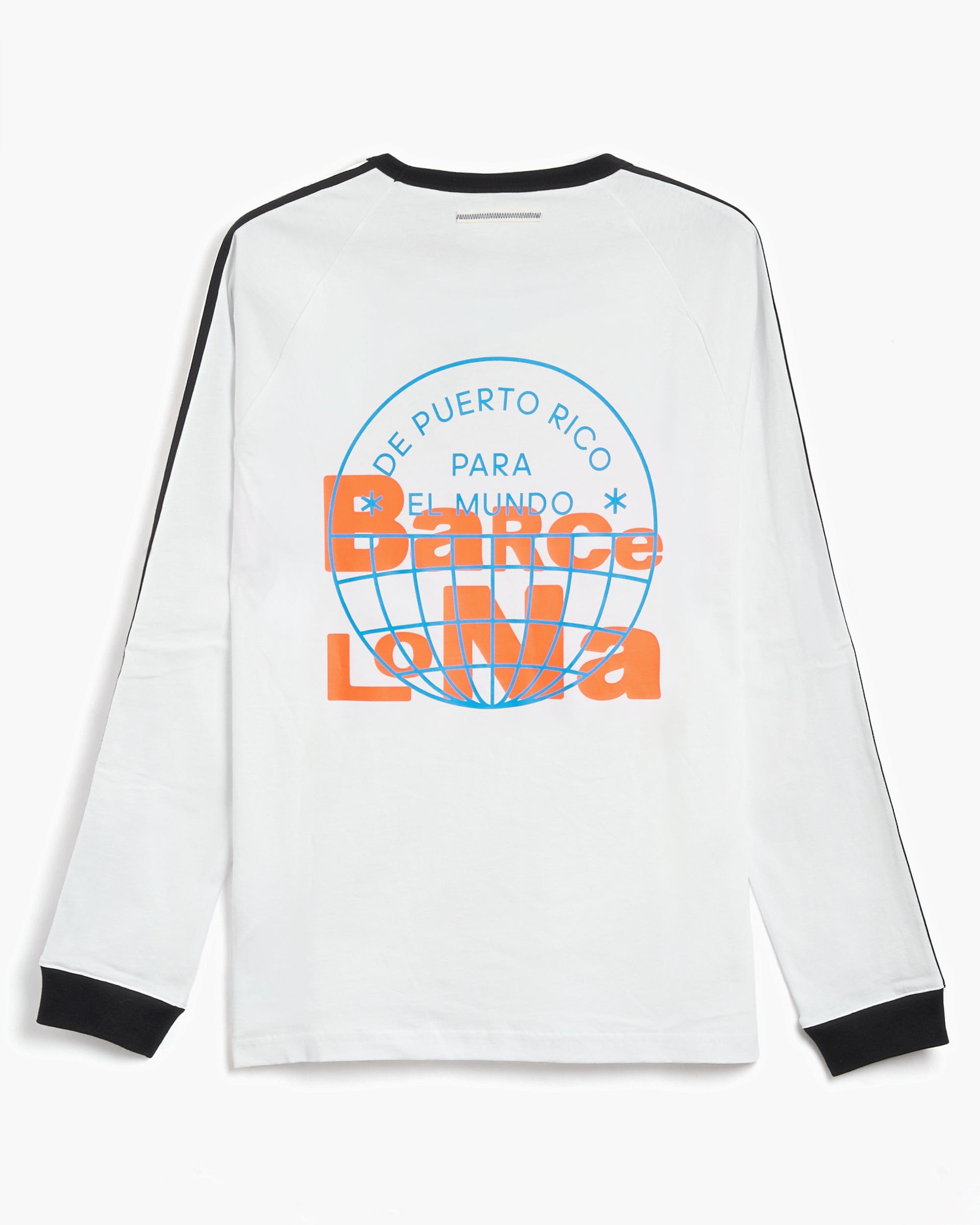 adidas Camiseta Relaxed de manga larga adidas Originals x Bad Bunny DtMF Tour Merch Barcelona para hombre