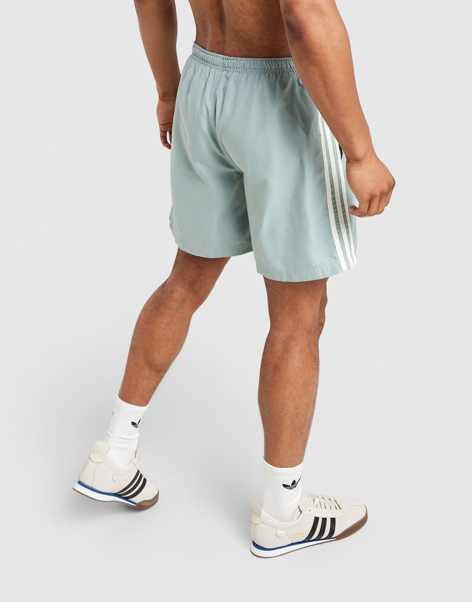 adidas Adicolor 3 - Stripes 8 - Inch Swim Shorts