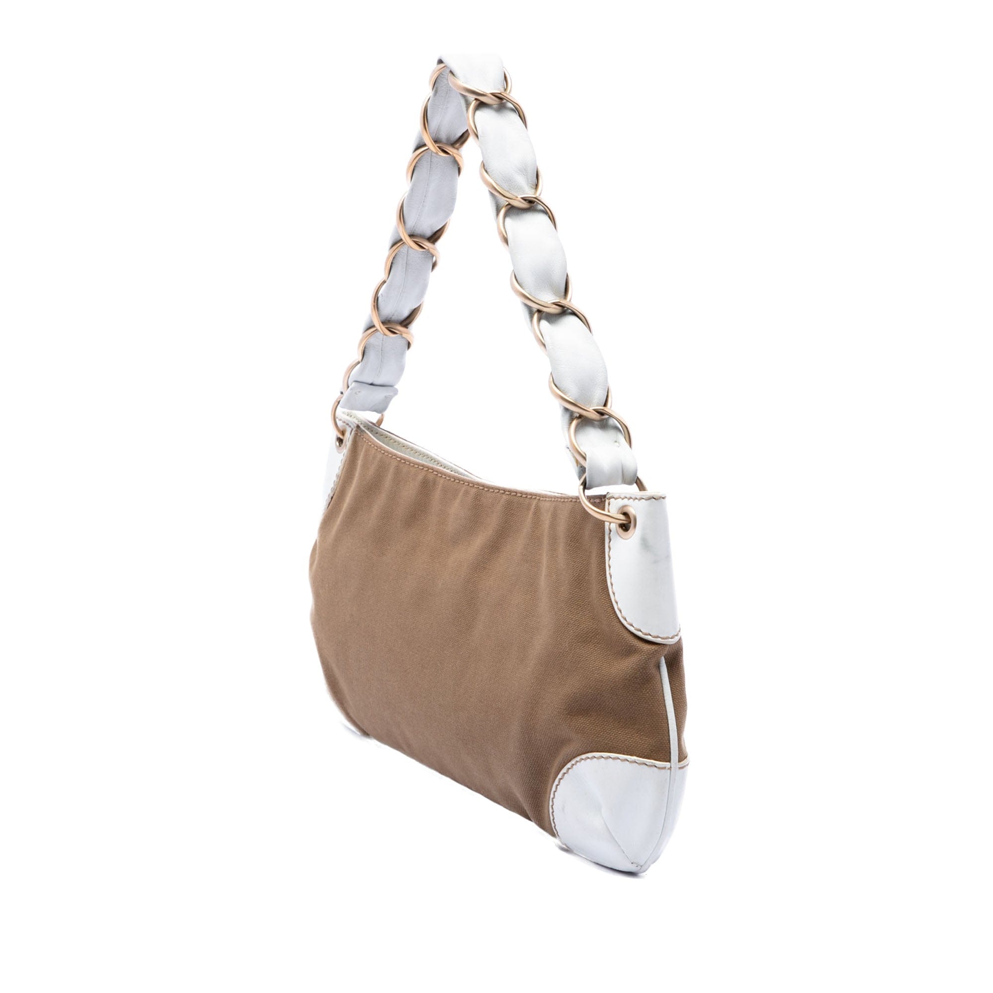 Chanel Canvas Olsen Shoulder Bag