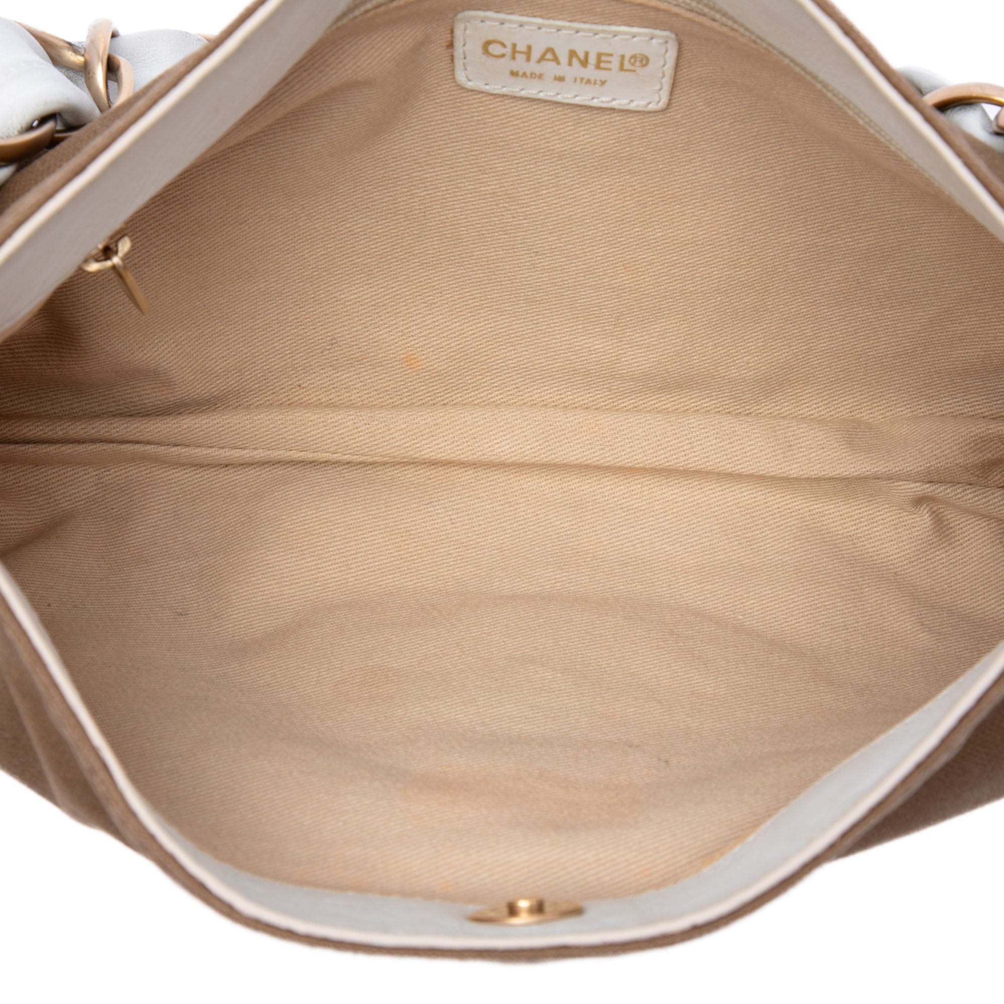 Chanel Canvas Olsen Shoulder Bag