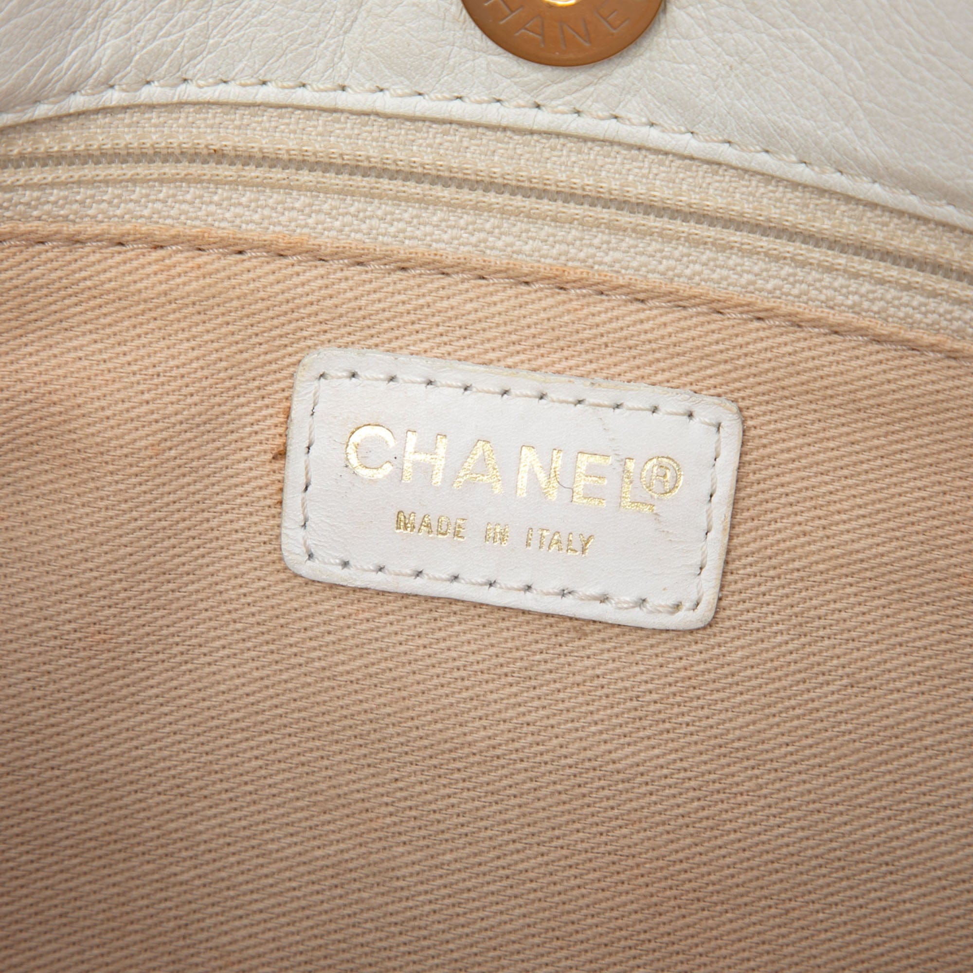 Chanel Canvas Olsen Shoulder Bag
