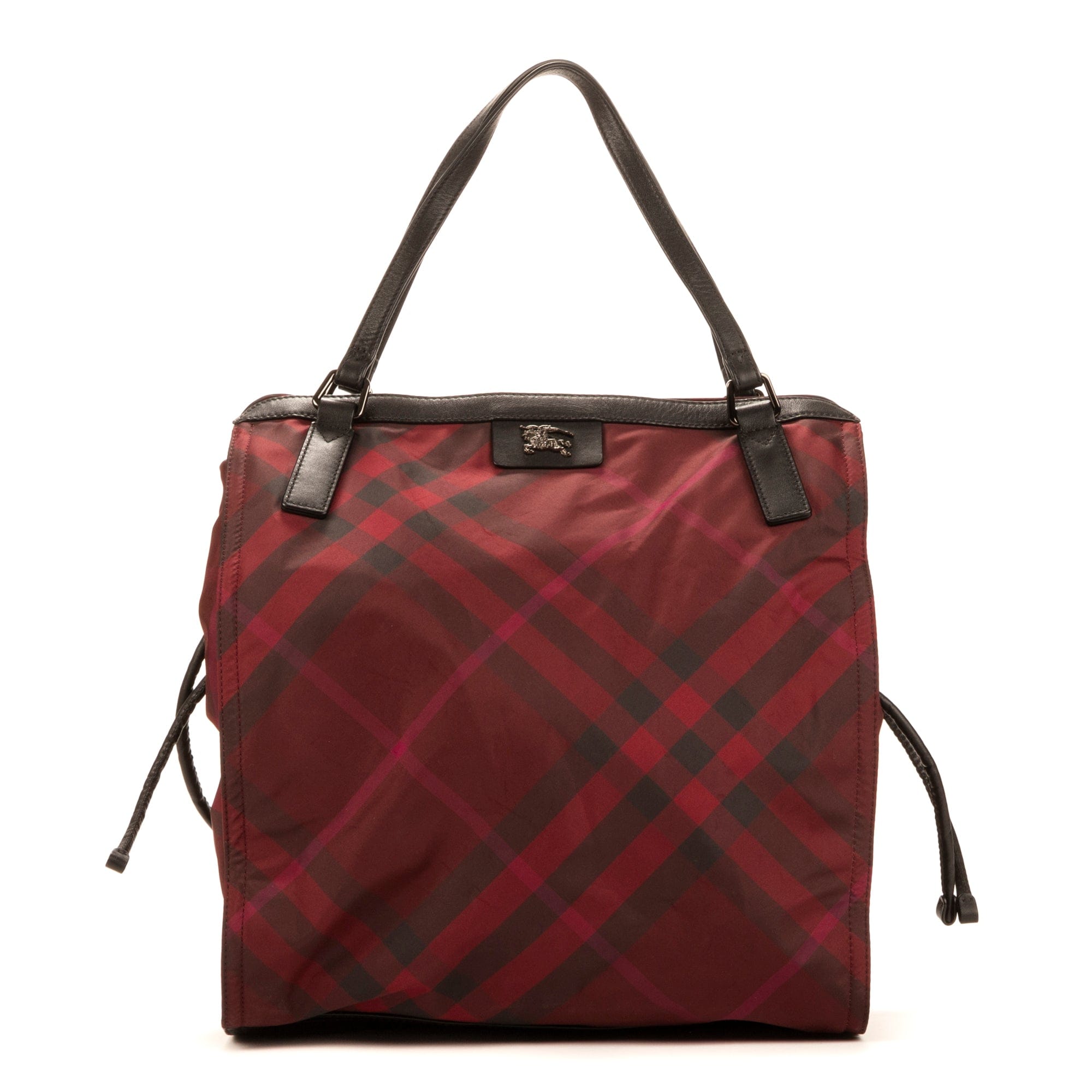 Burberry Bordeaux Canvas Buckleigh OAG6083