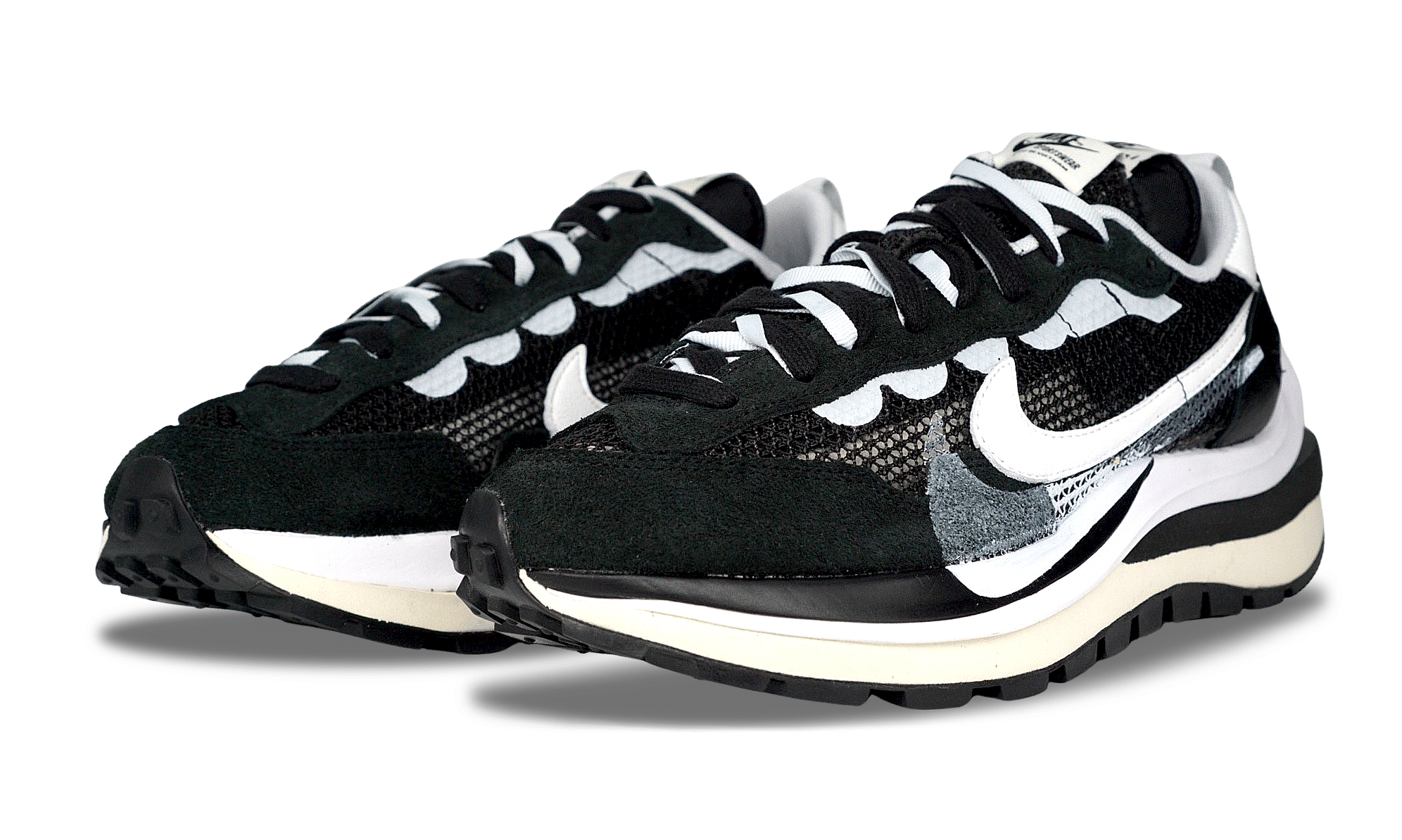 Nike Vaporwaffle x Sacai Black White (CV1363 - 001) Men's Size 11 - 12