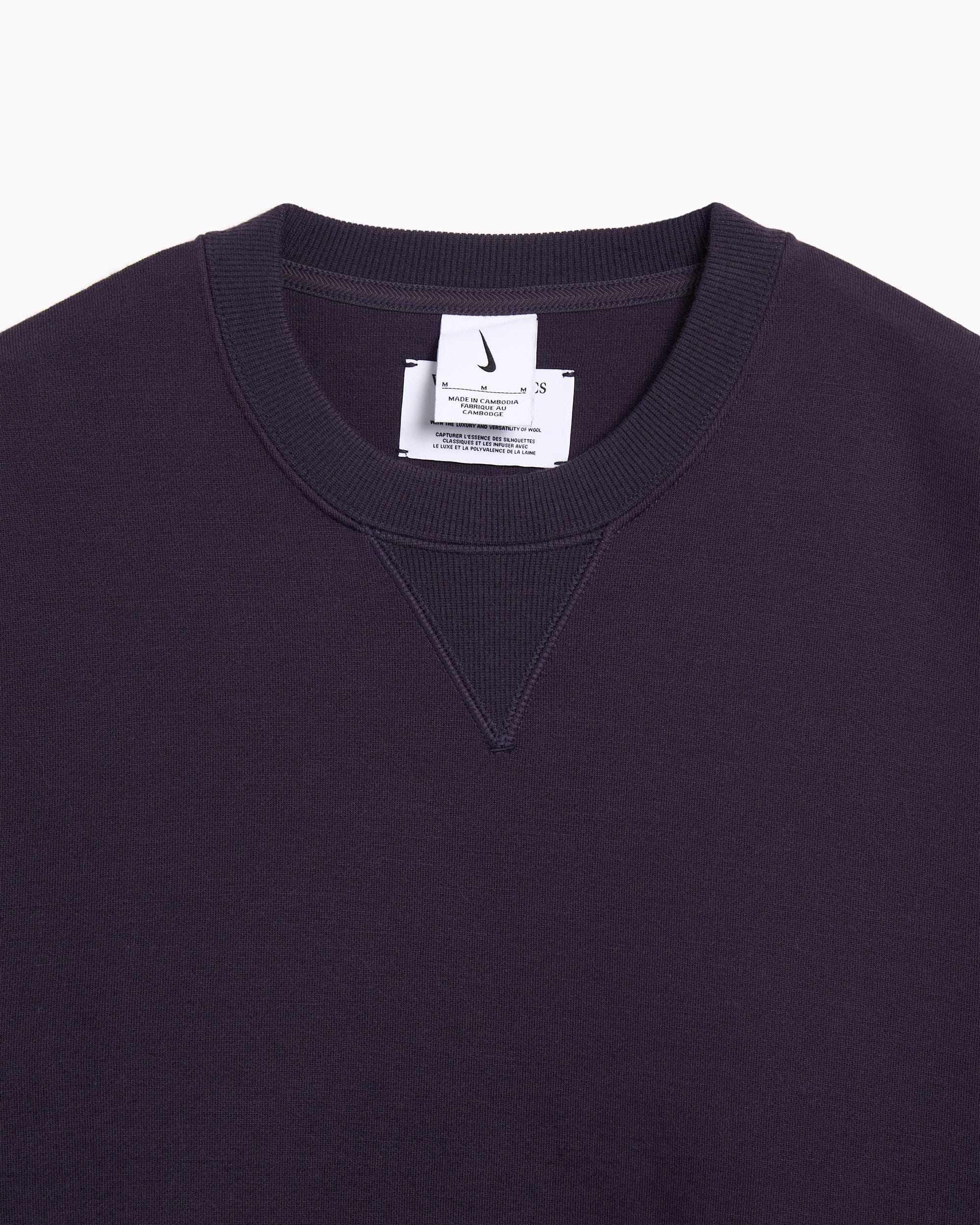 Nike Sudadera Relaxed Nike Wool Classics Unisex