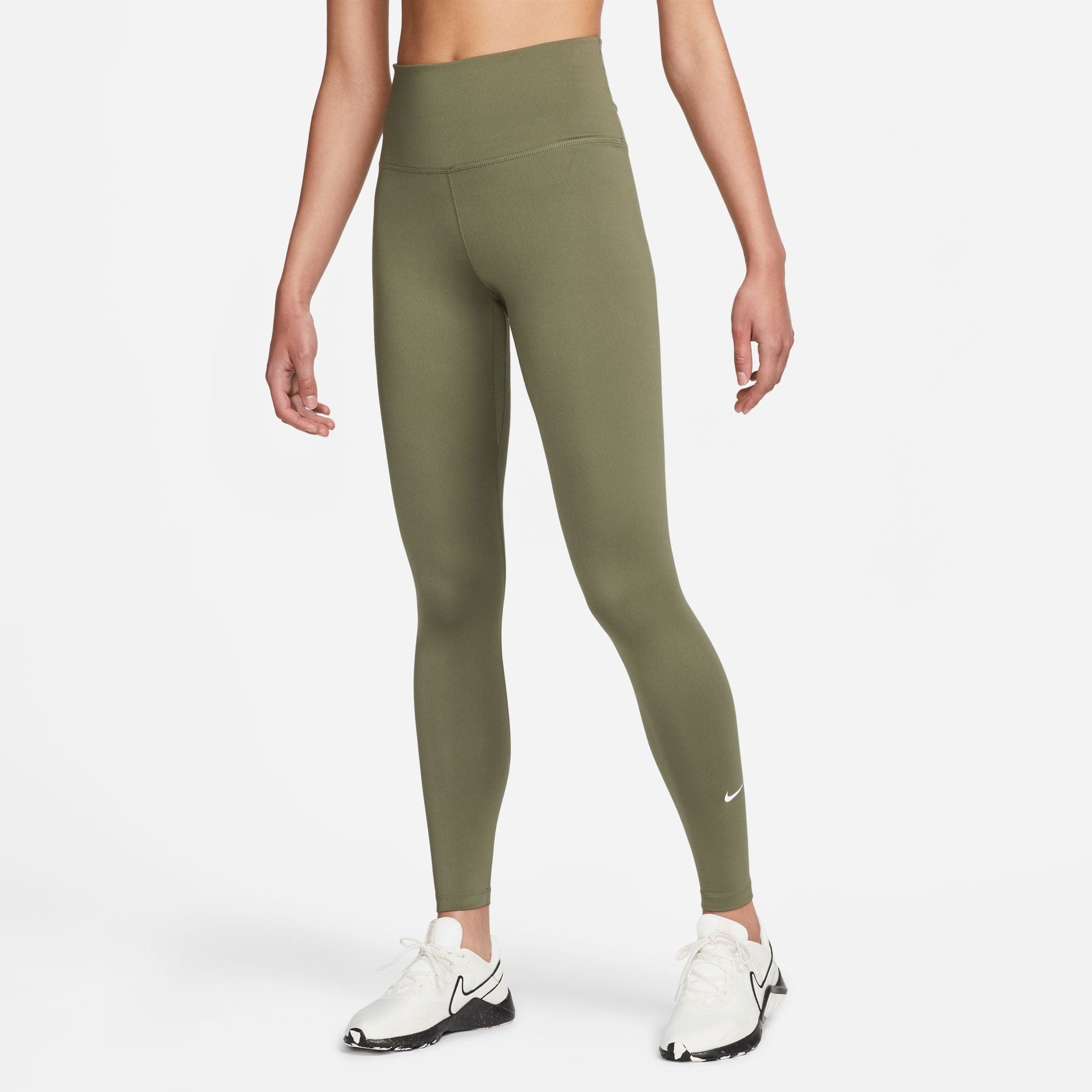 Nike Womens Nike One Legging Medium Olive