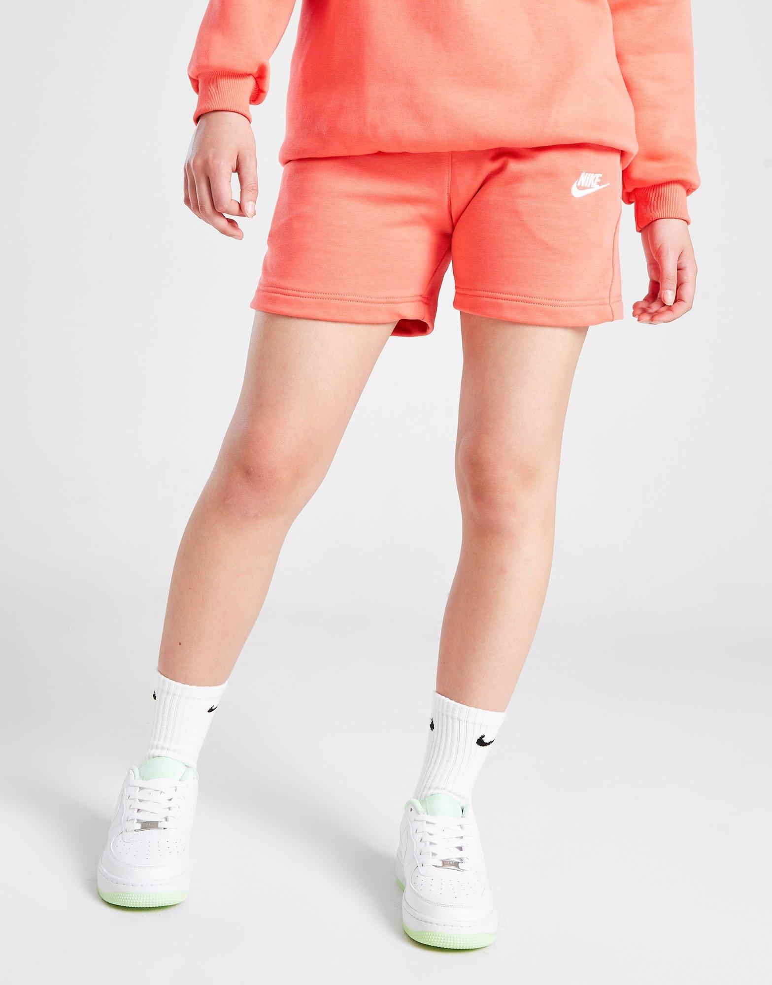 Nike Girls' Club French Terry Shorts Junior