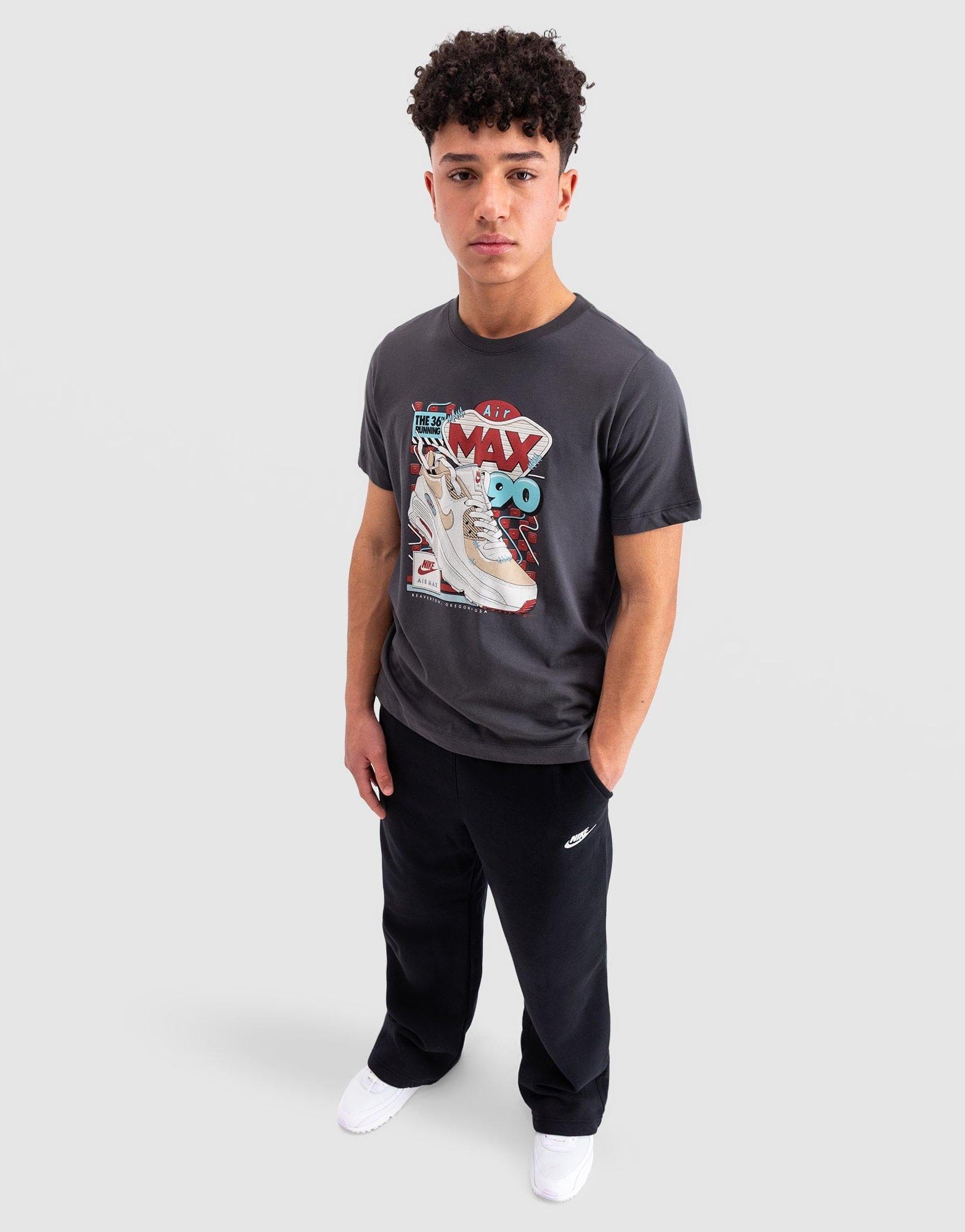 Nike Girls' Club Wide Leg Joggers Junior
