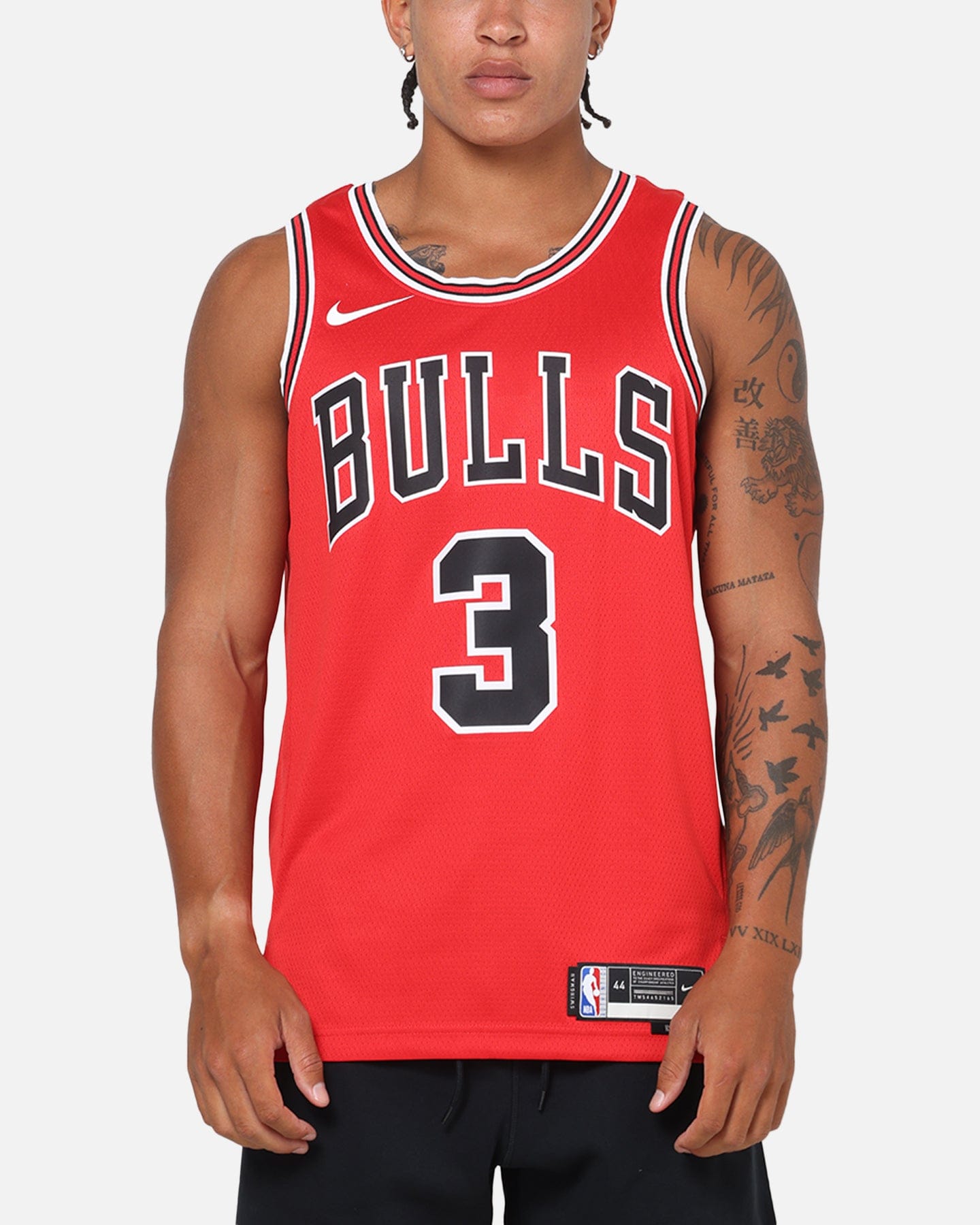 Nike Josh Giddey Chicago Bulls #3 Icon Edition Nike Dri - FIT NBA Swingman Jersey University Red