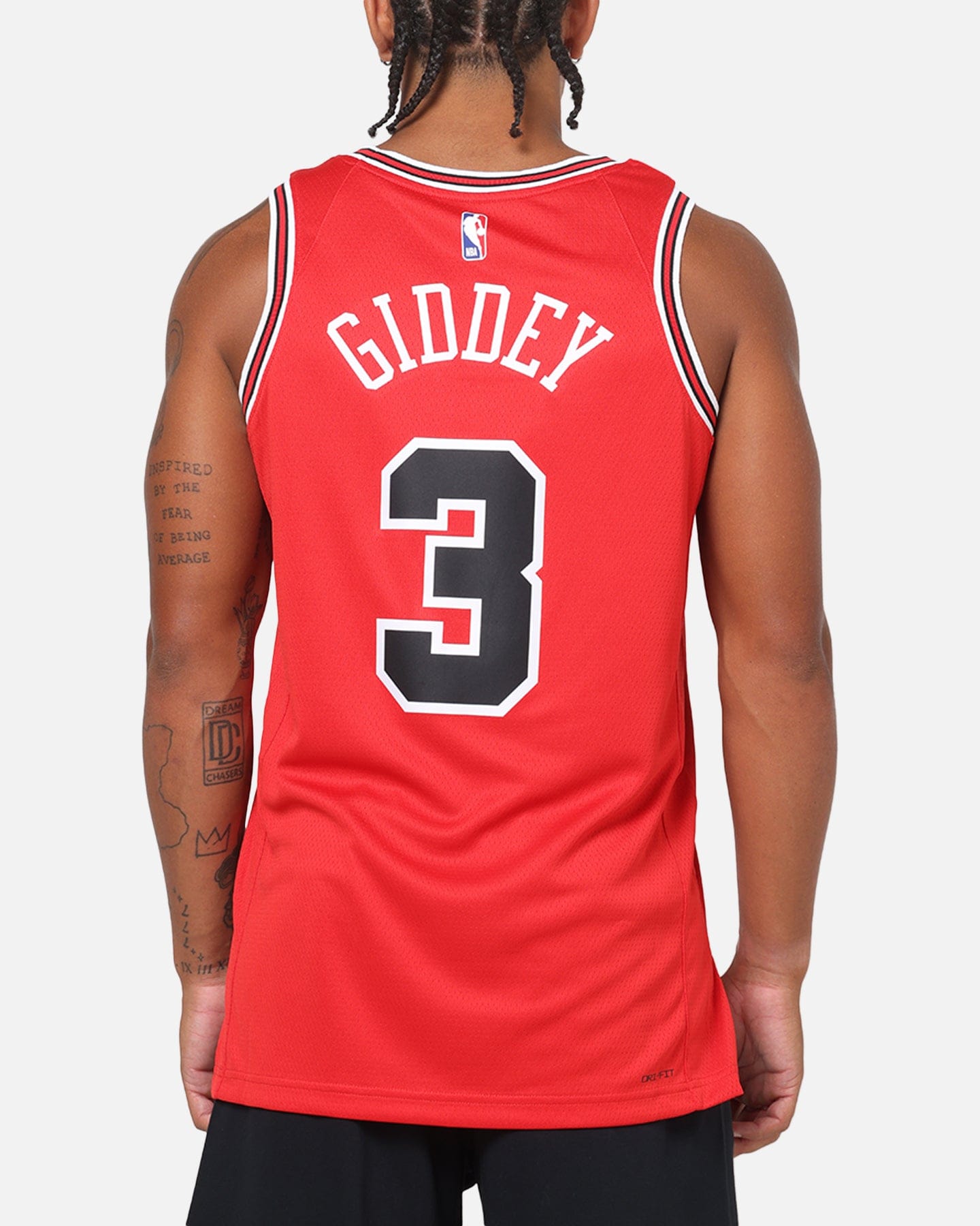 Nike Josh Giddey Chicago Bulls #3 Icon Edition Nike Dri - FIT NBA Swingman Jersey University Red