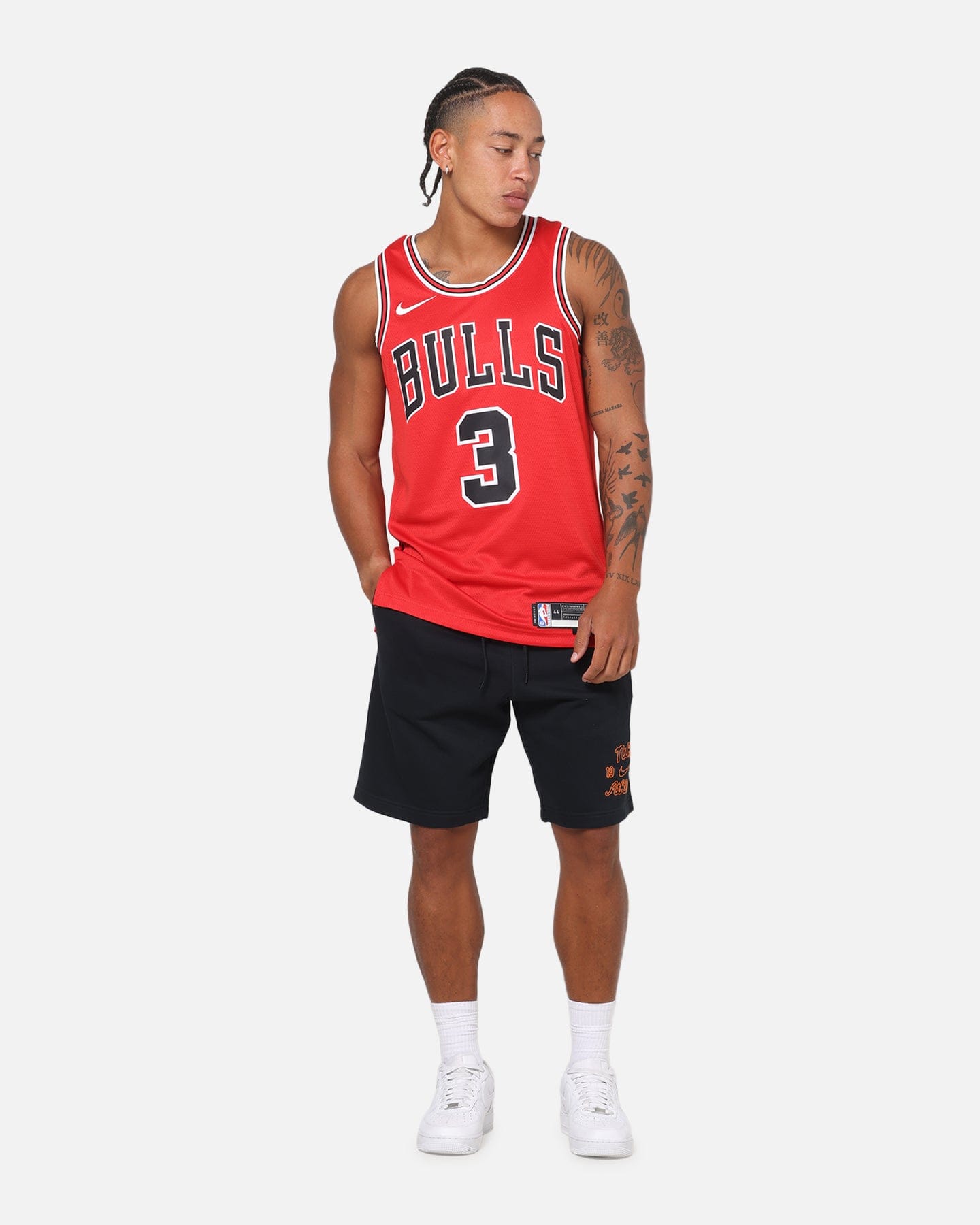 Nike Josh Giddey Chicago Bulls #3 Icon Edition Nike Dri - FIT NBA Swingman Jersey University Red