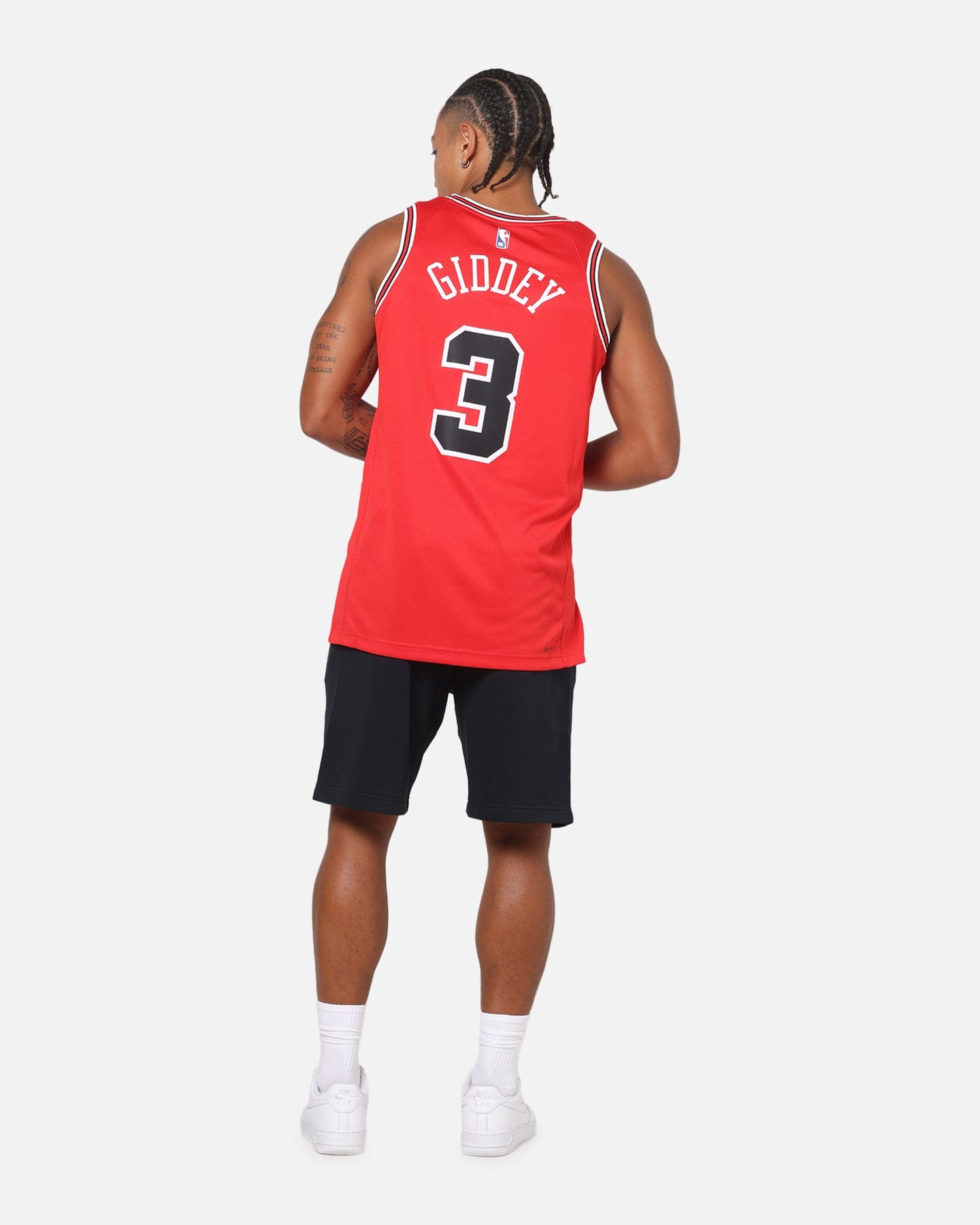 Nike Josh Giddey Chicago Bulls #3 Icon Edition Nike Dri - FIT NBA Swingman Jersey University Red