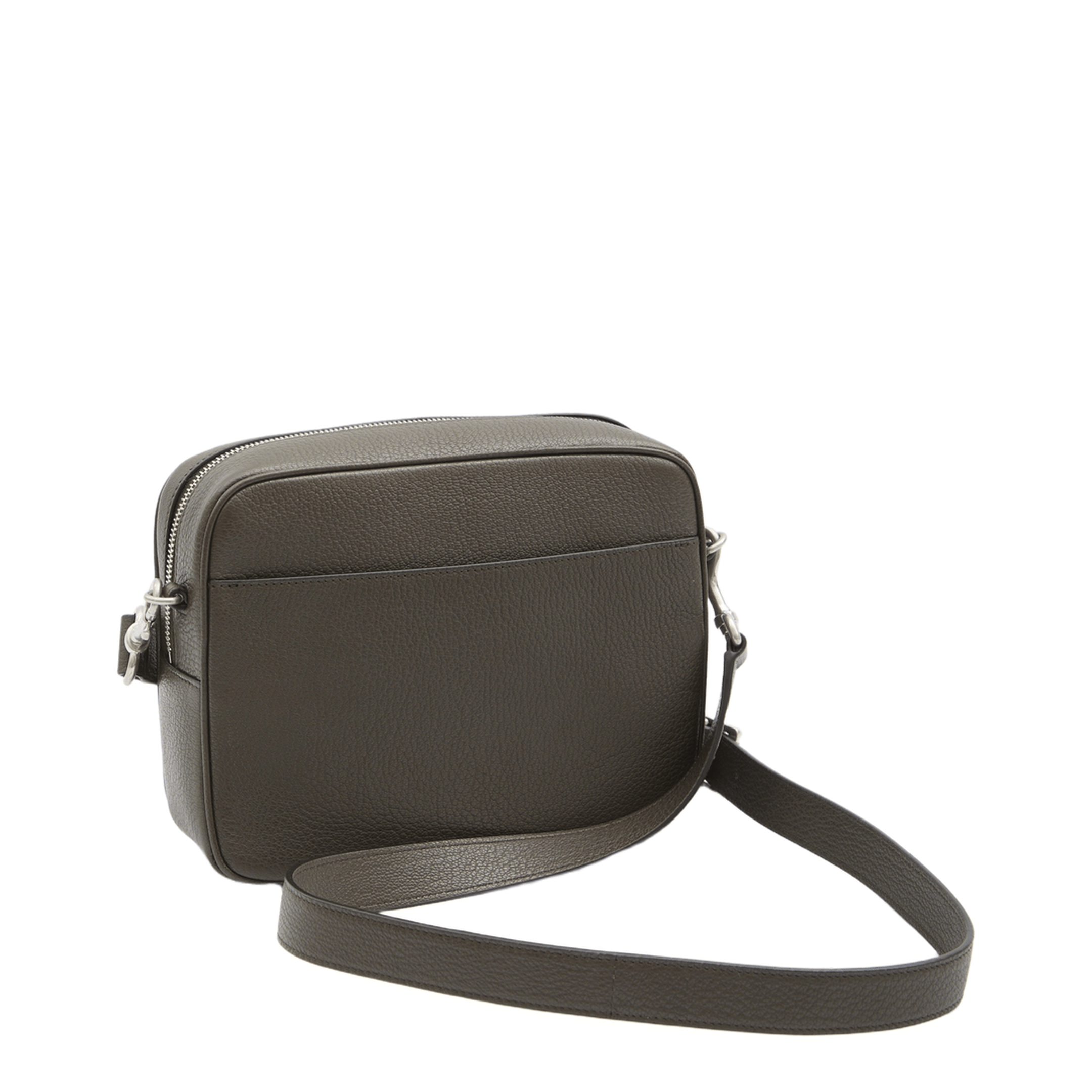 Saint Laurent Small Camera Bag Grained Leather Crossbody - Light Musk