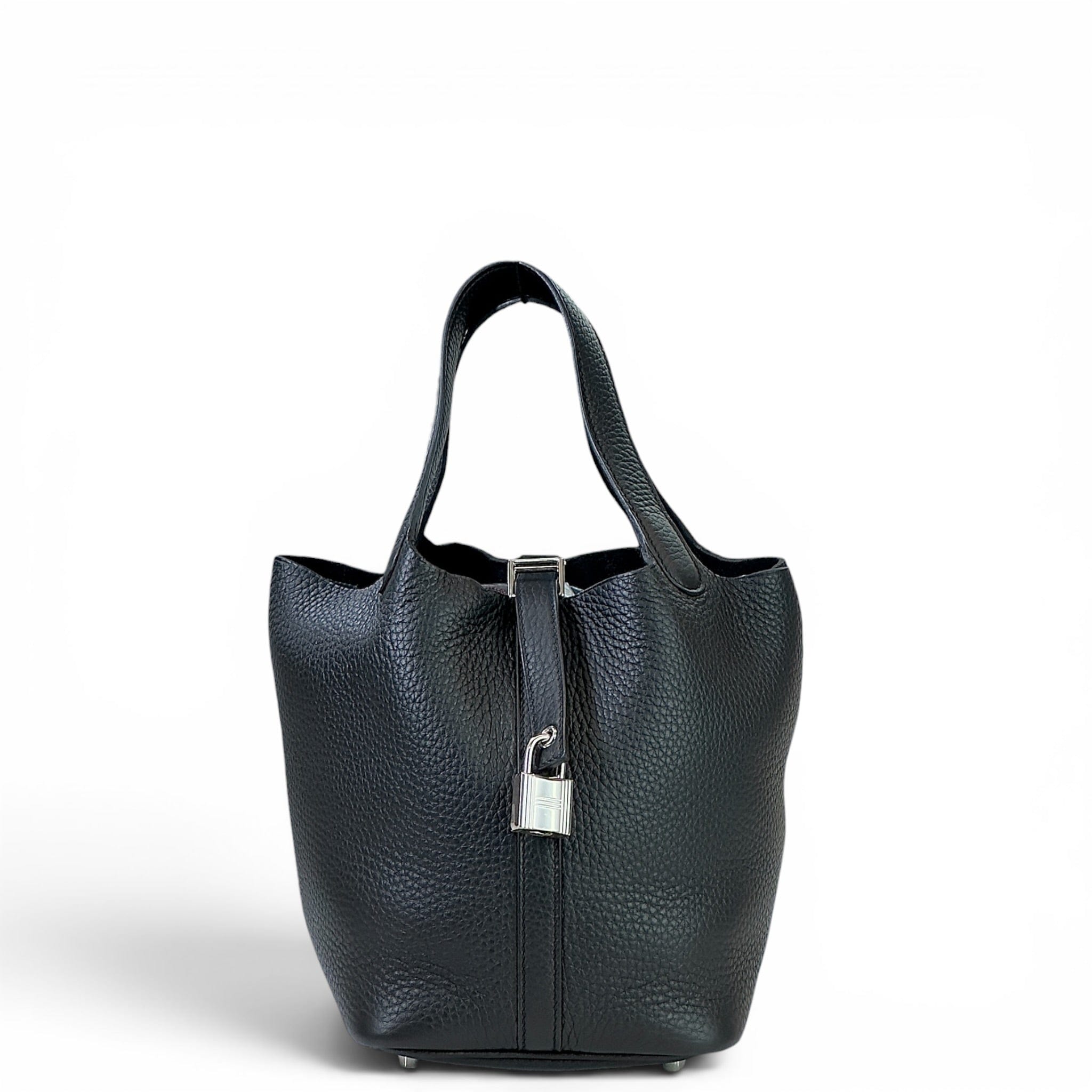 Hermès Picotin Lock 18 Black PHW