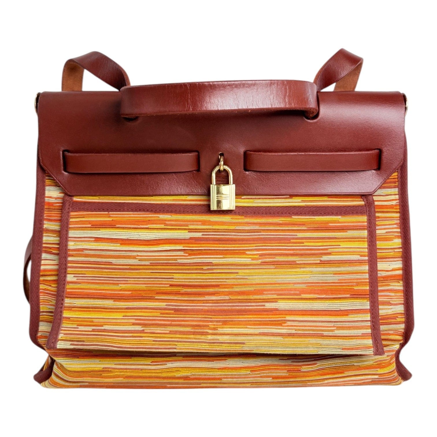 Hermes Herbag 31 in Vache Hunter Vibrato
