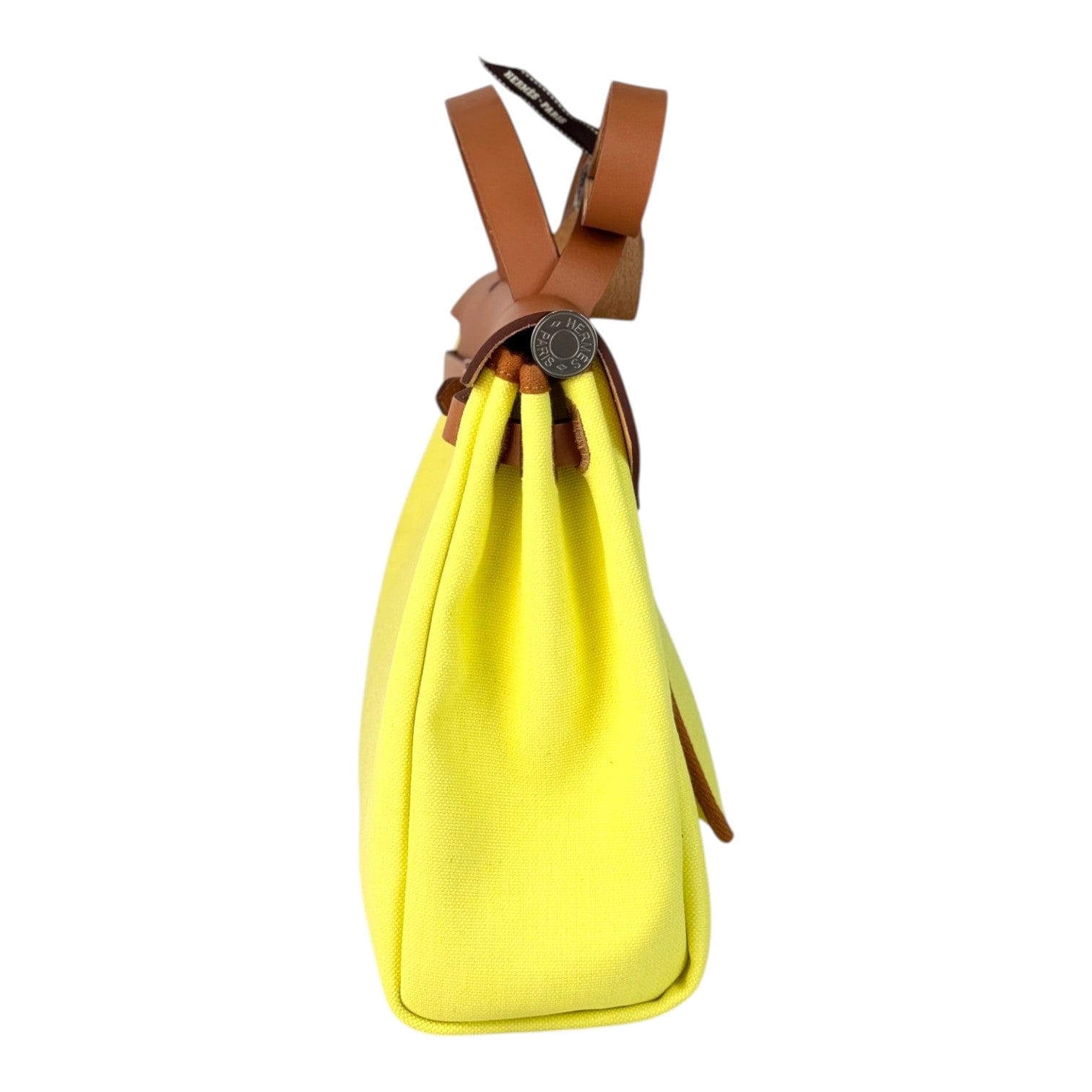 Hermes Herbag Zip 31 Yellow Bag